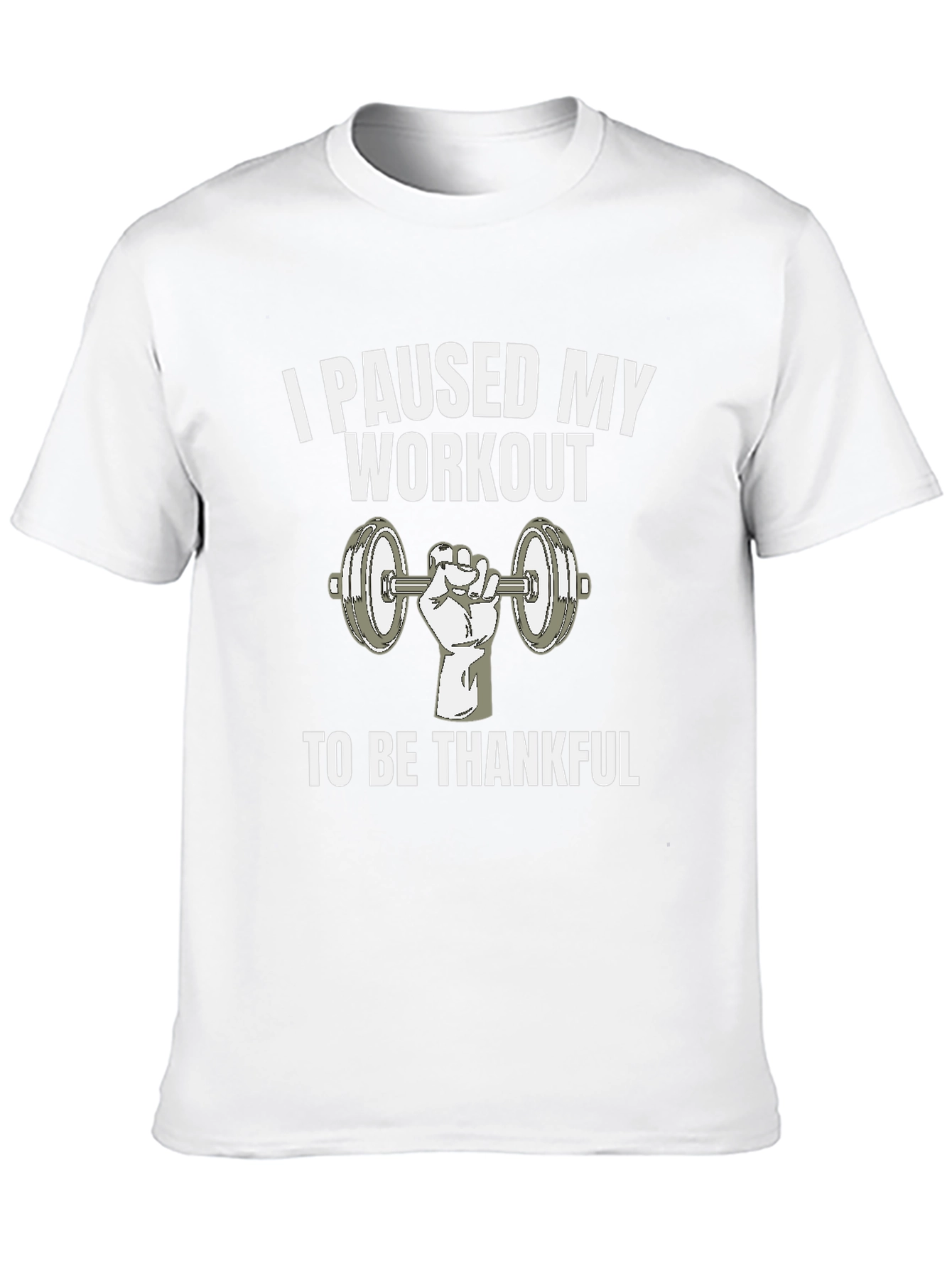 Workout Thanksgiving T-Shirt - Gym Humor Tee