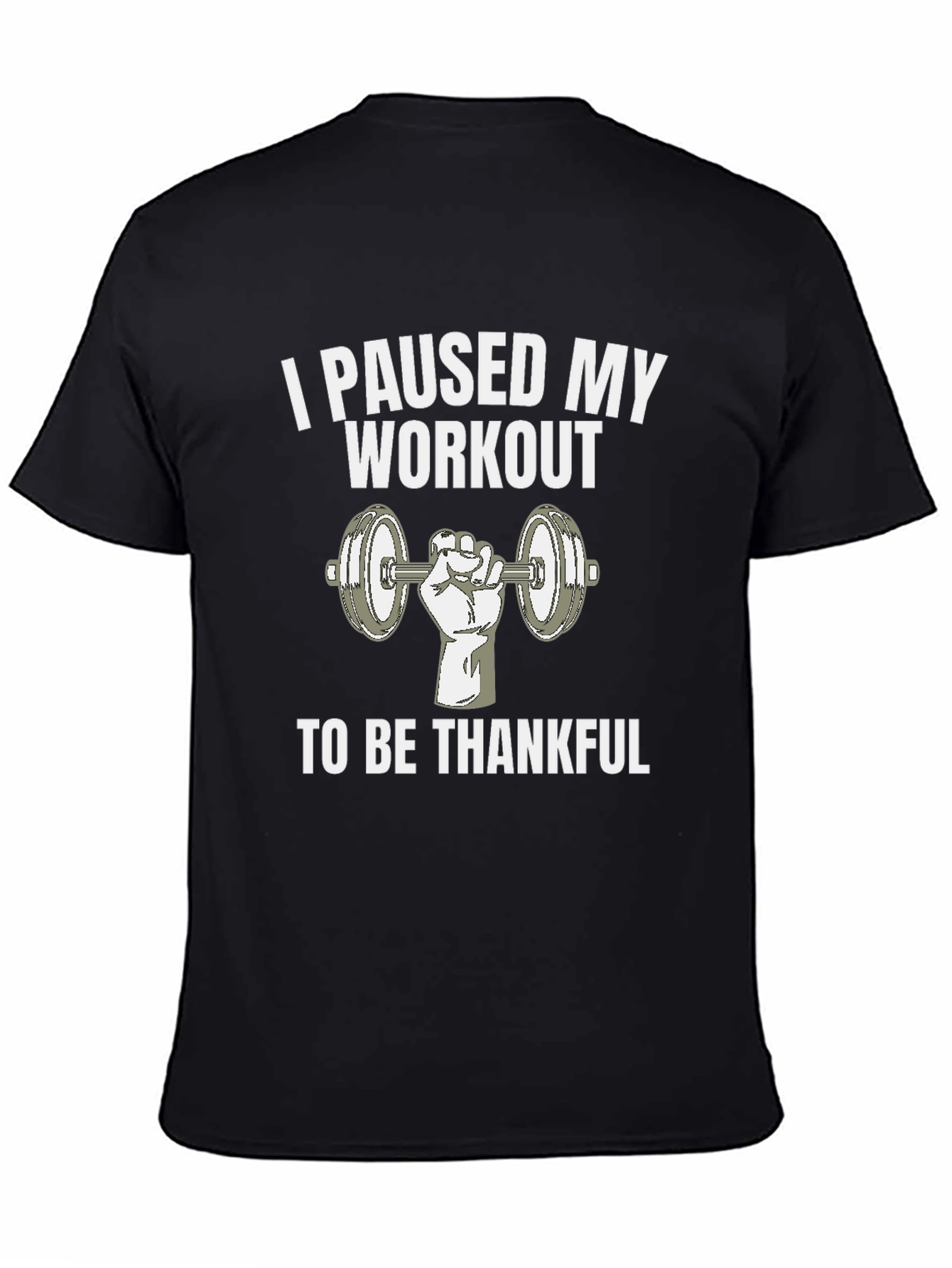 Workout Thanksgiving T-Shirt - Gym Humor Tee