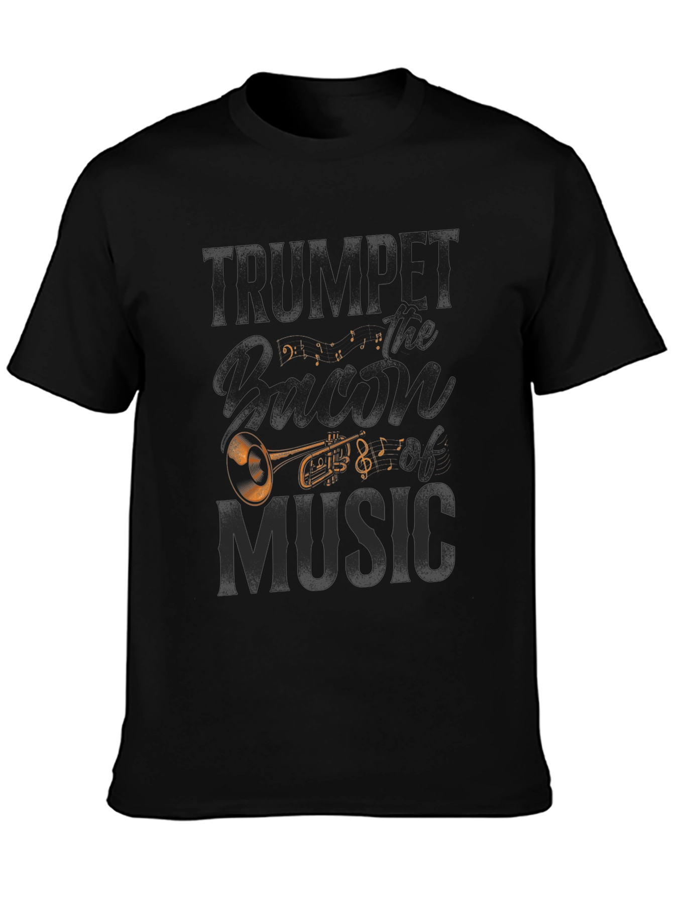 Trumpet Music Fan T-Shirt - Musician Graphic Tee