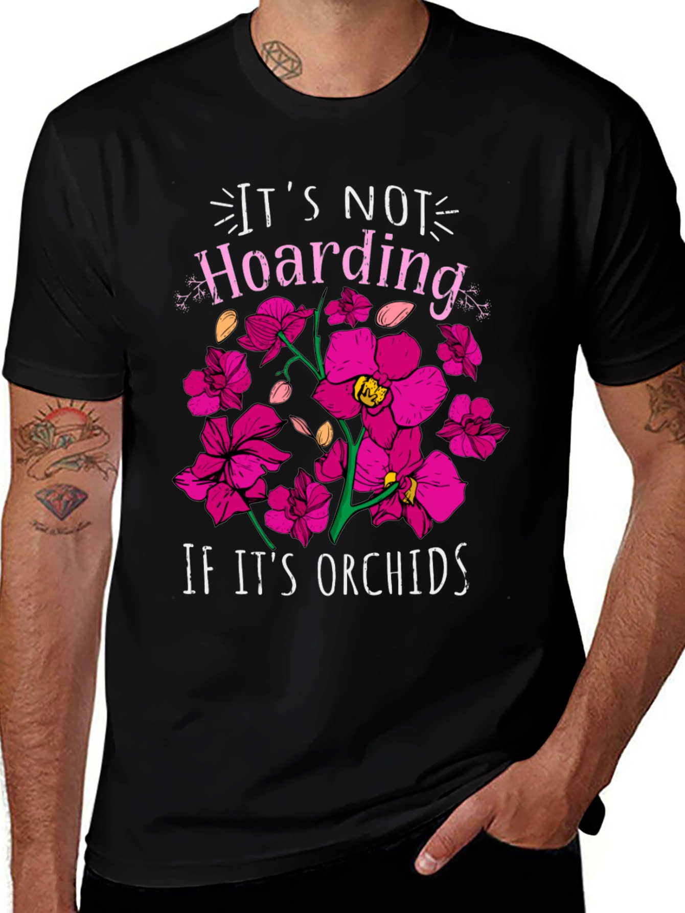 Orchid Lover T-Shirt - Its Not Hoarding