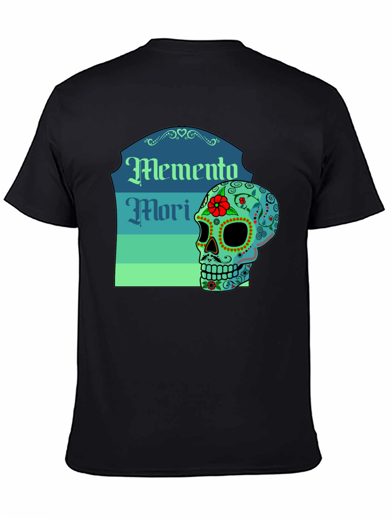 Memento Mori Sugar Skull T-Shirt
