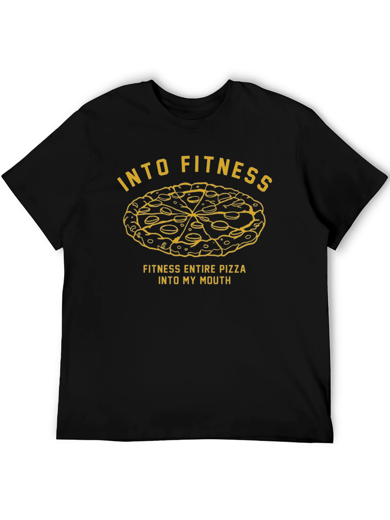 Into Fitness Pizza T-Shirt