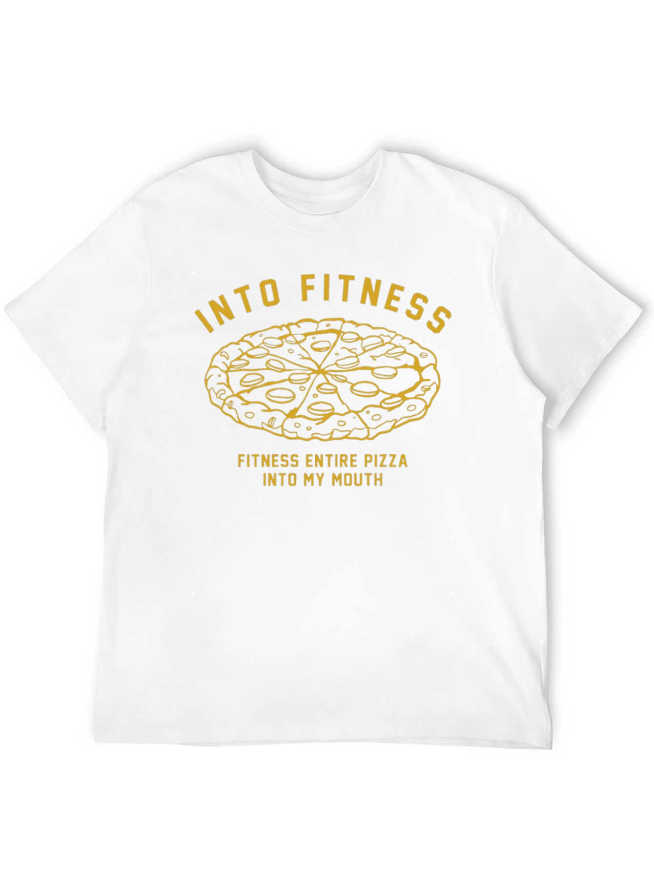 Into Fitness Pizza T-Shirt