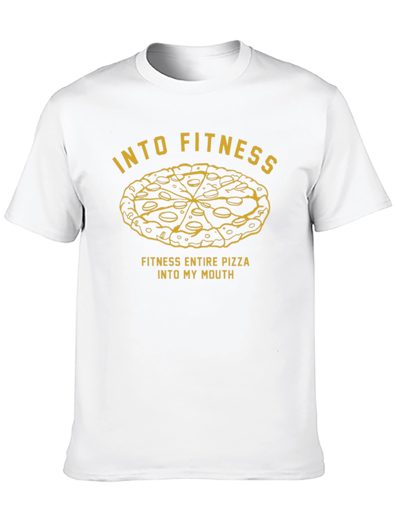 Into Fitness Pizza T-Shirt