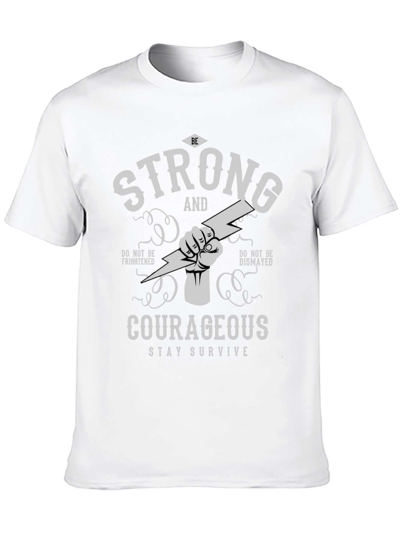 Be Strong & Courageous Graphic Tee