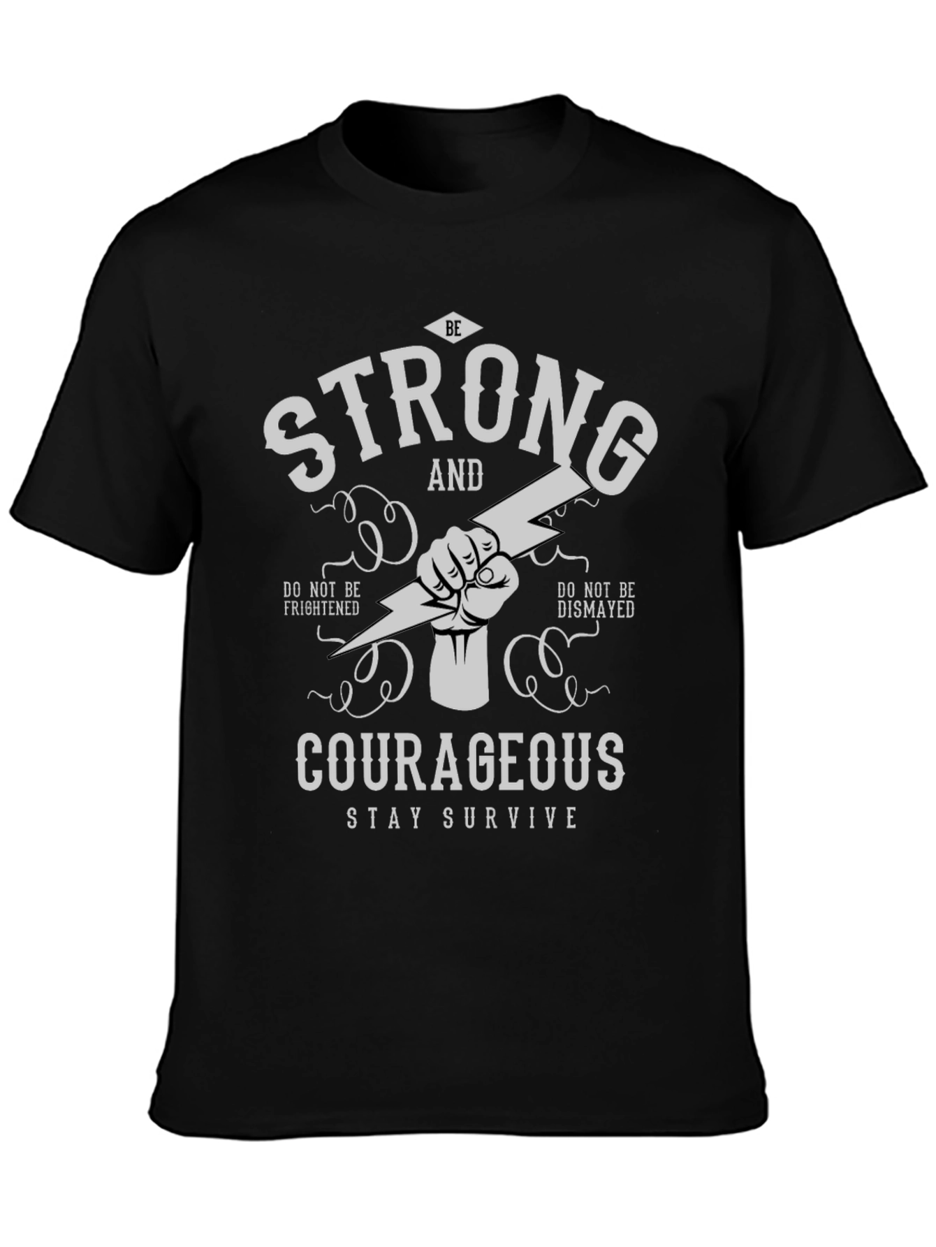Be Strong & Courageous Graphic Tee