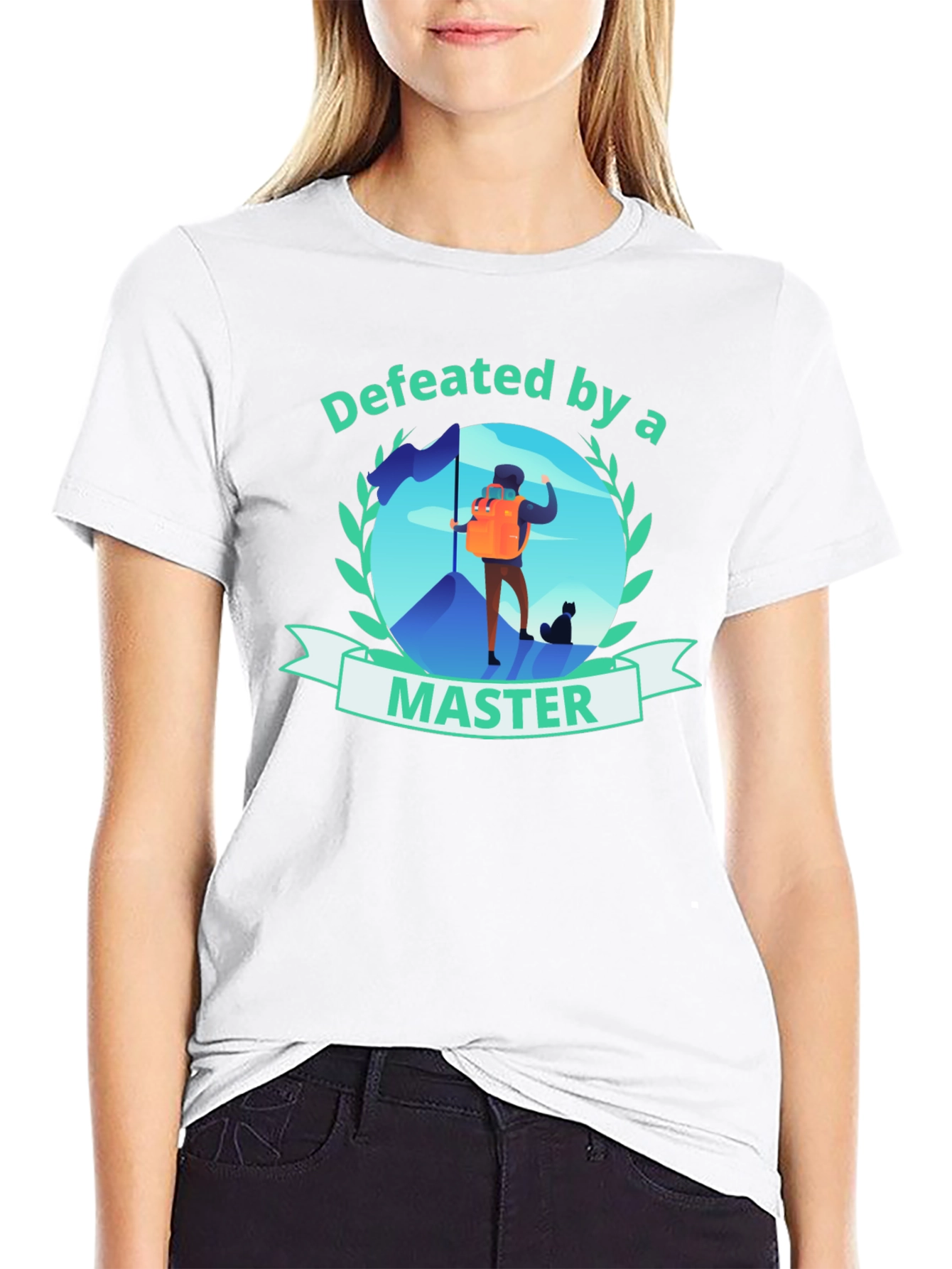 Defeated by a Master Graphic T-Shirt