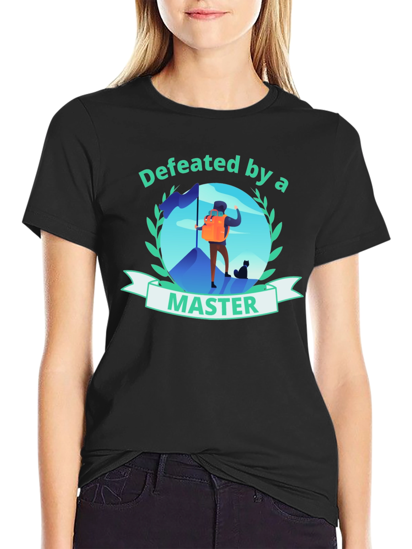 Defeated by a Master Graphic T-Shirt