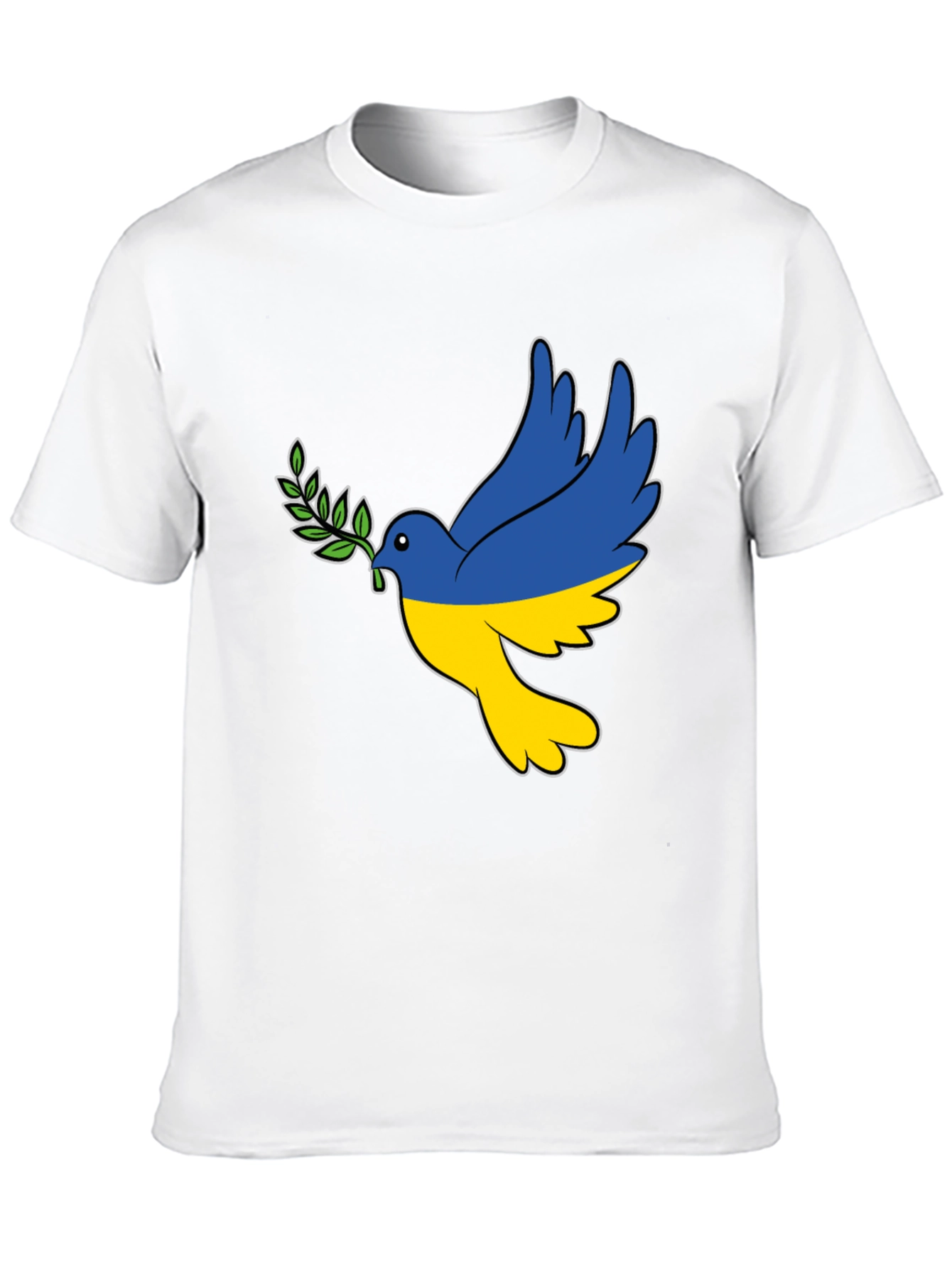 Ukraine Flag Dove T-Shirt