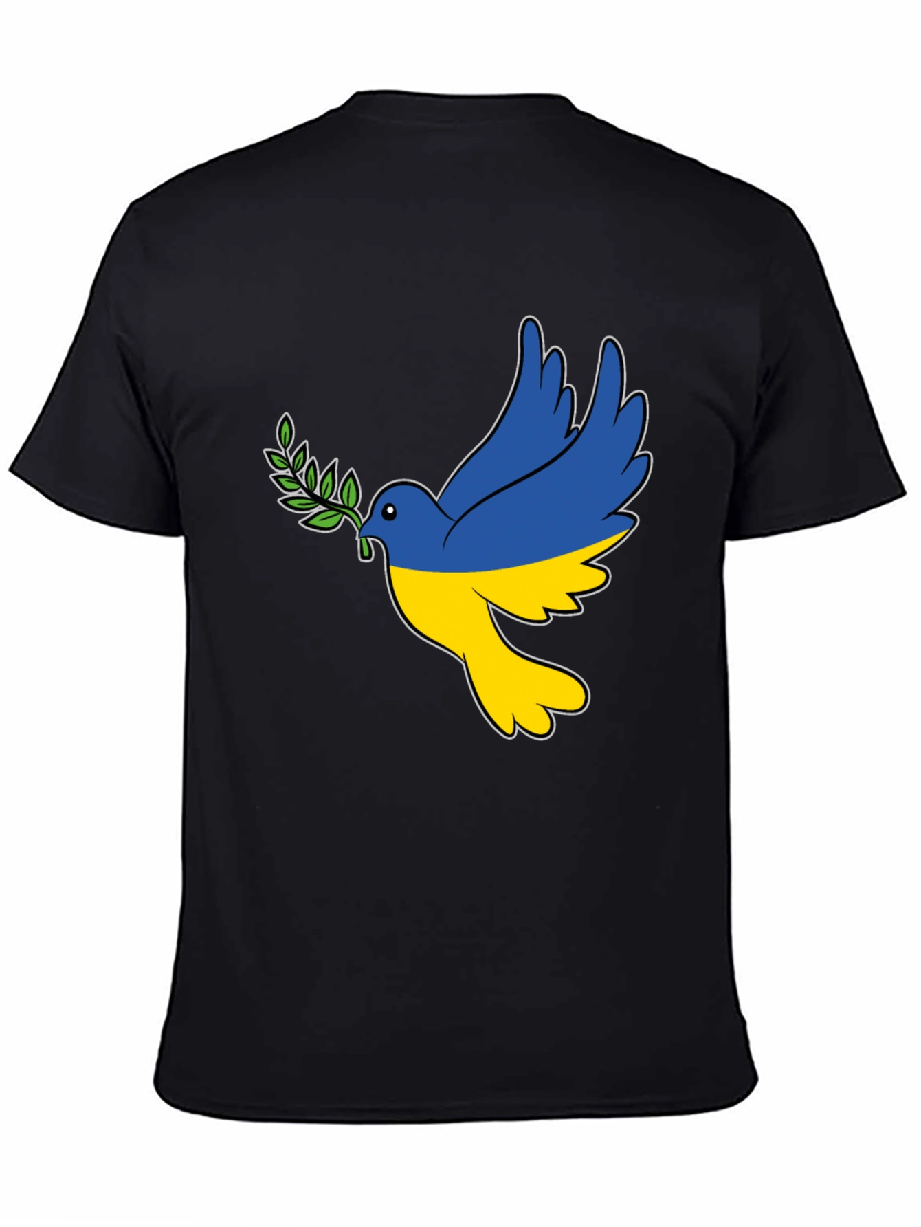 Ukraine Flag Dove T-Shirt