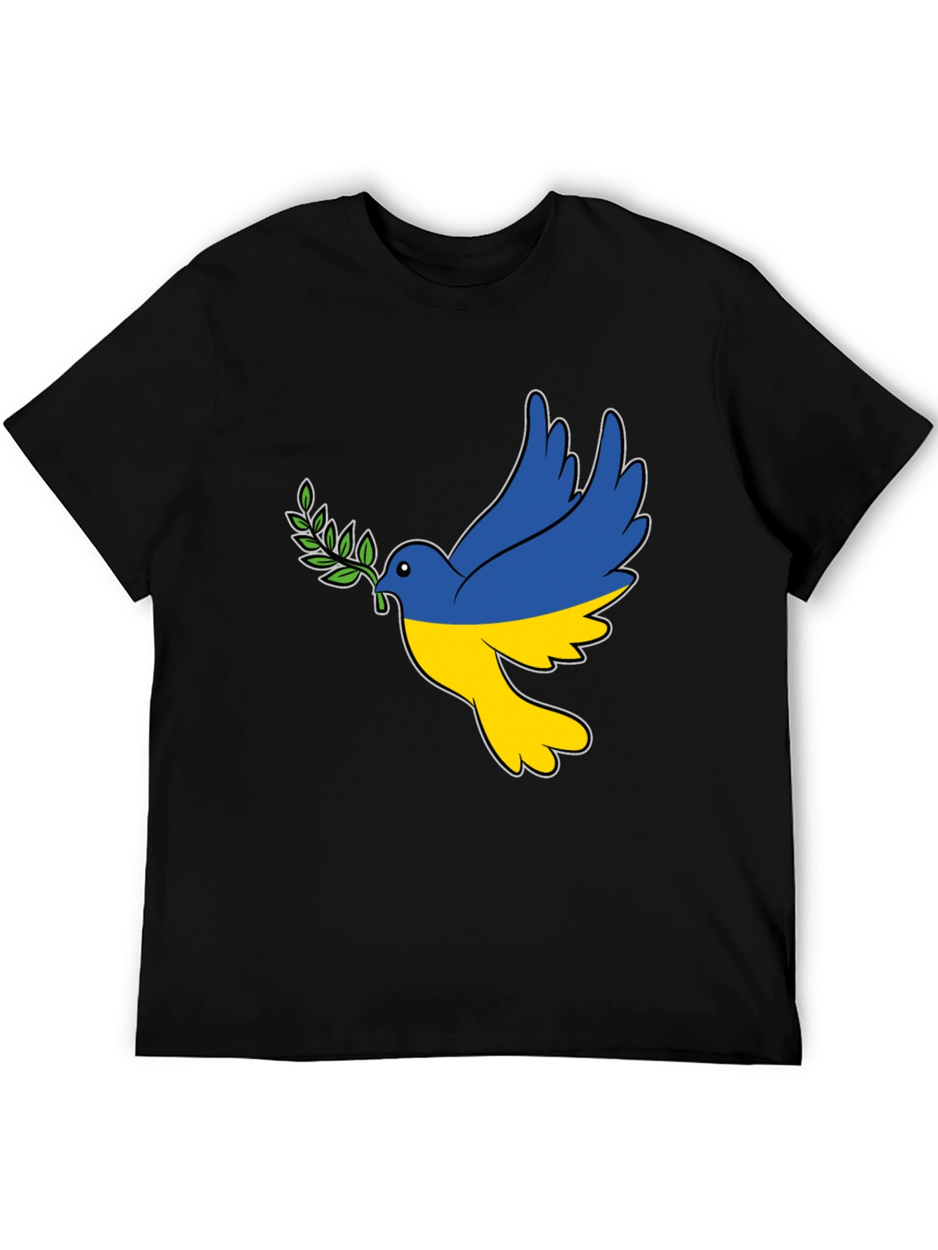 Ukraine Flag Dove T-Shirt