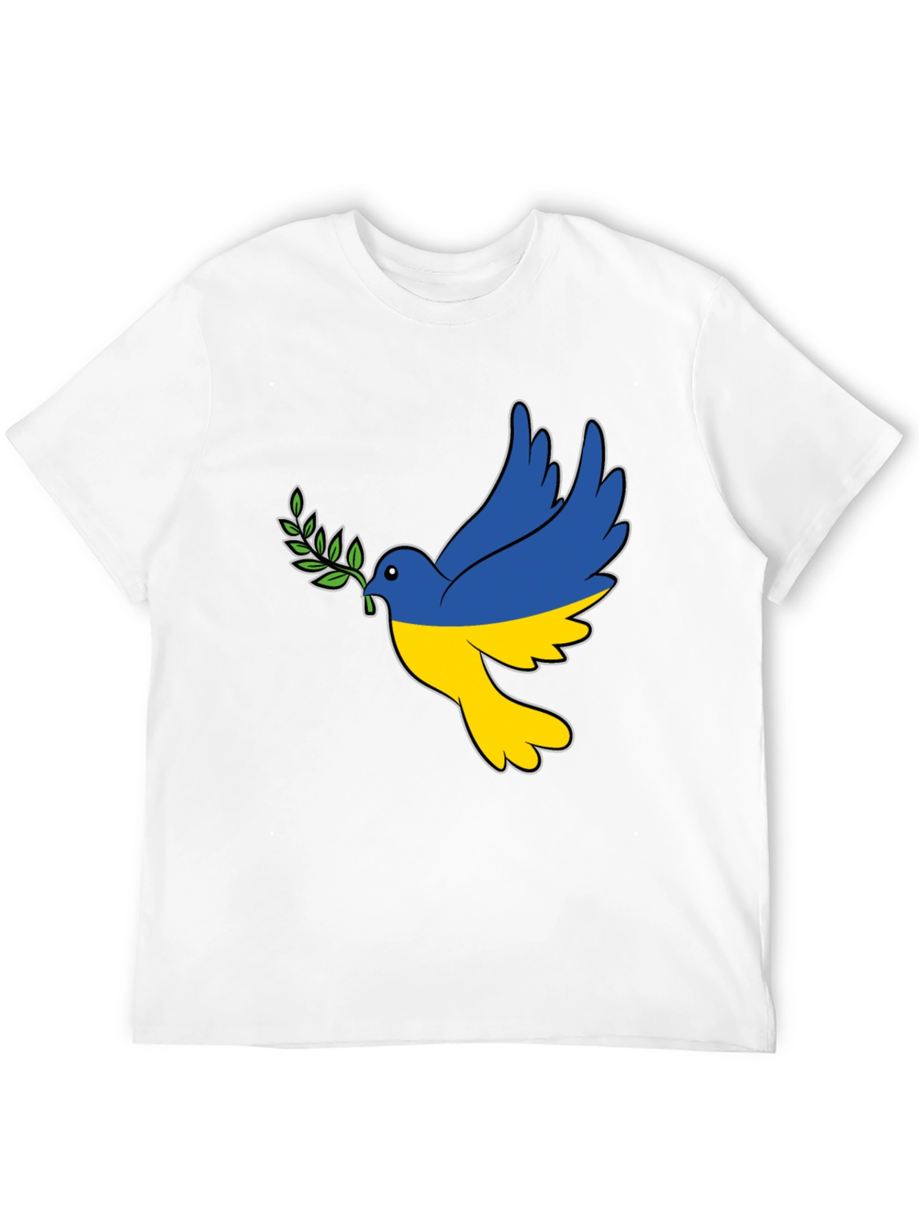 Ukraine Flag Dove T-Shirt