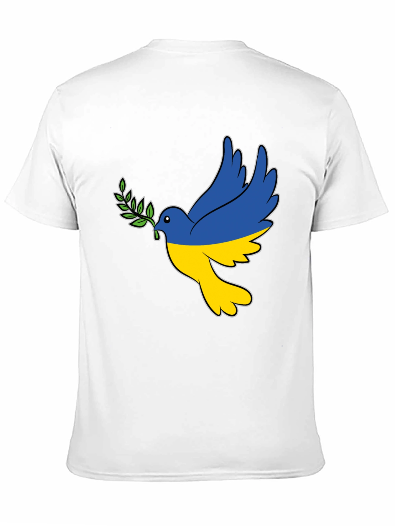 Ukraine Flag Dove T-Shirt