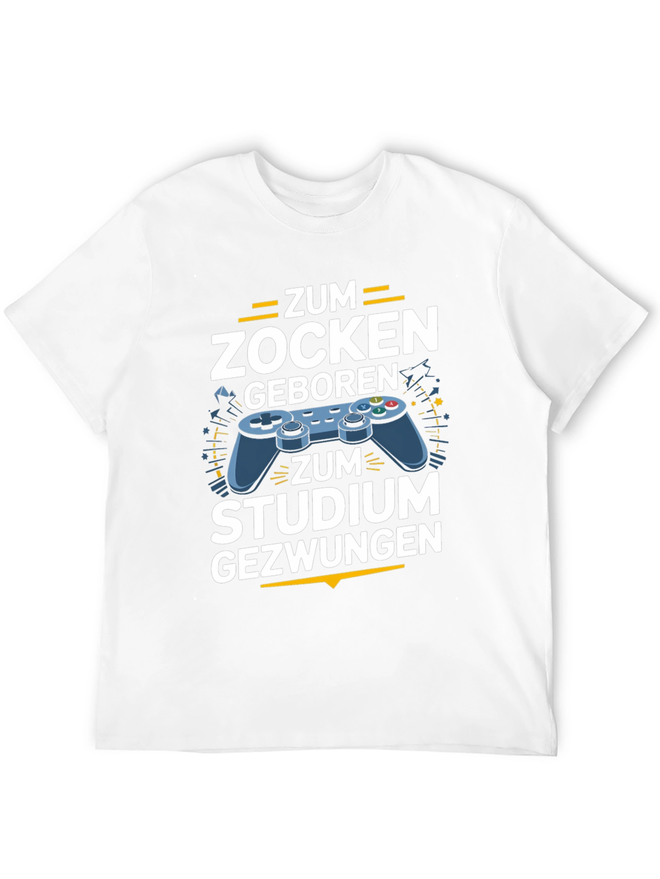 Gamer T-Shirt - Zum Zocken Geboren