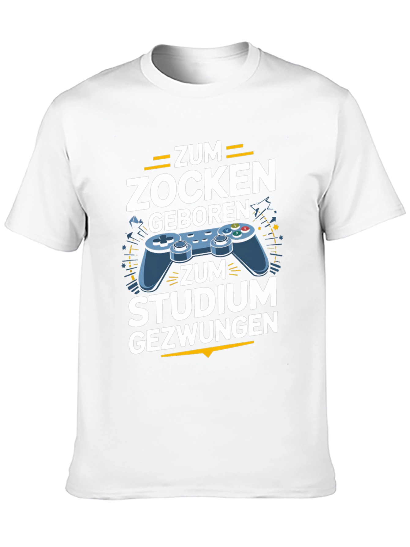Gamer T-Shirt - Zum Zocken Geboren
