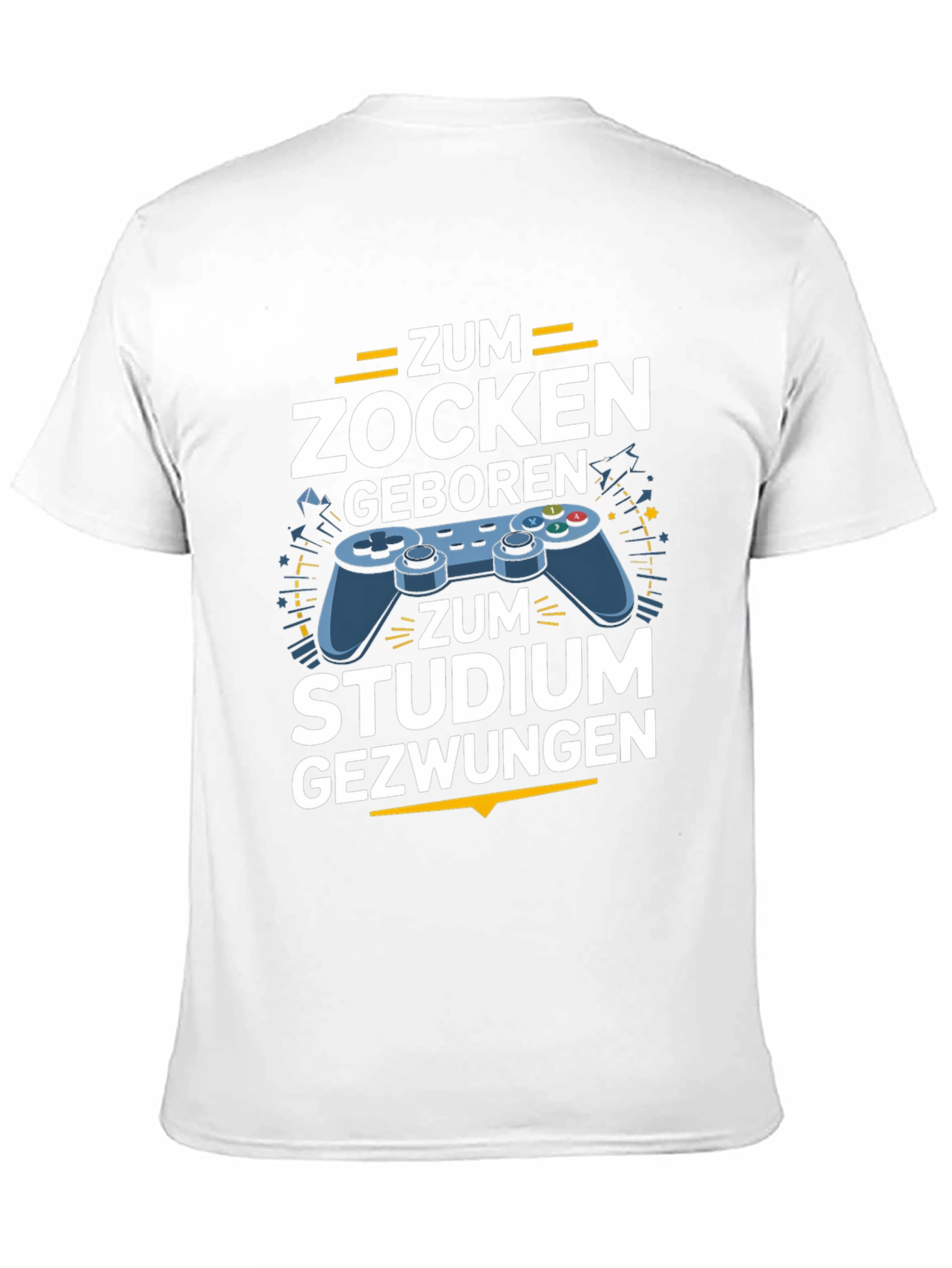 Gamer T-Shirt - Zum Zocken Geboren