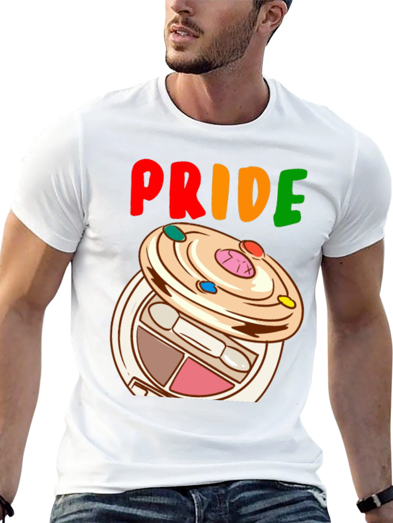 Pride Makeup Palette Graphic Tee