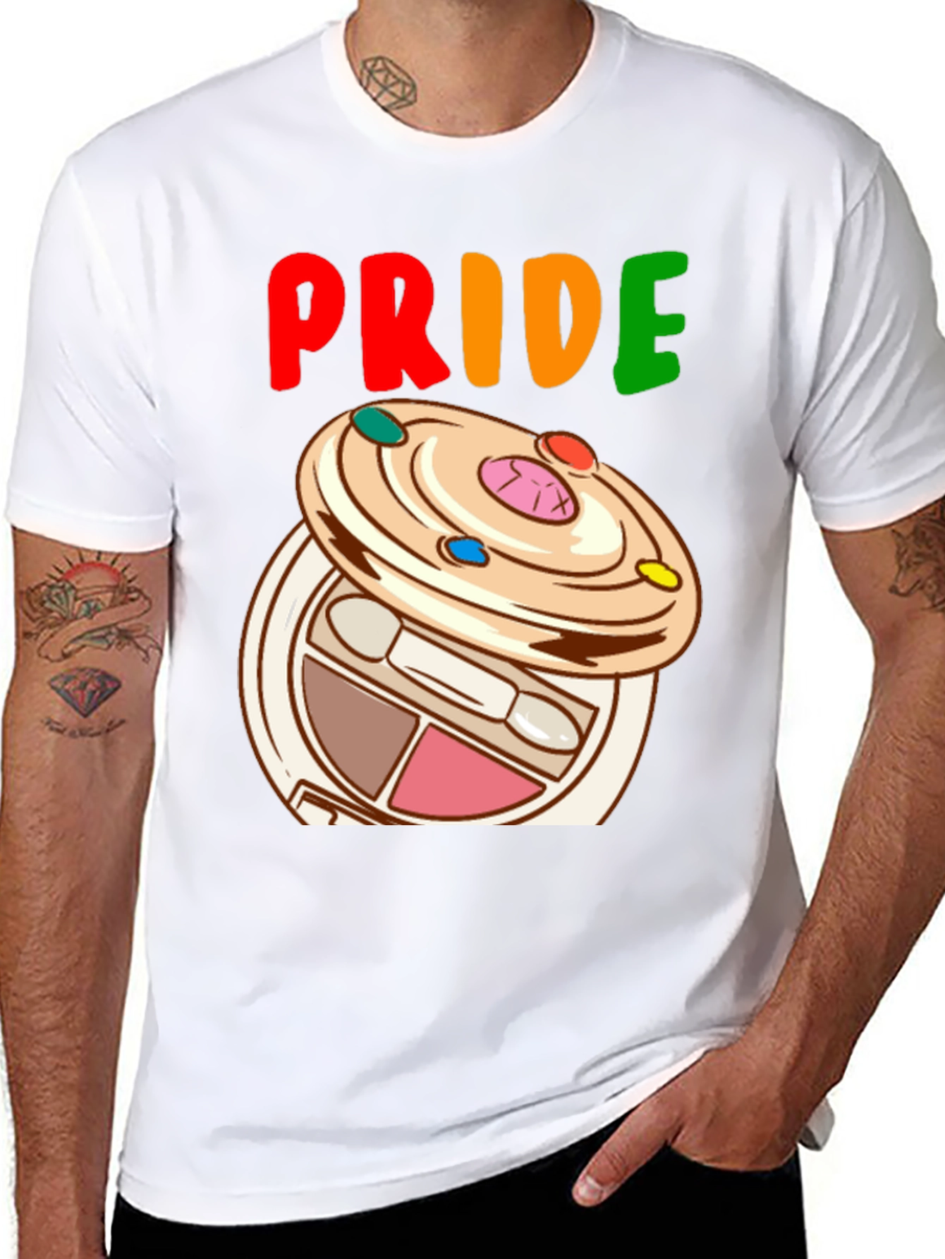 Pride Makeup Palette Graphic Tee