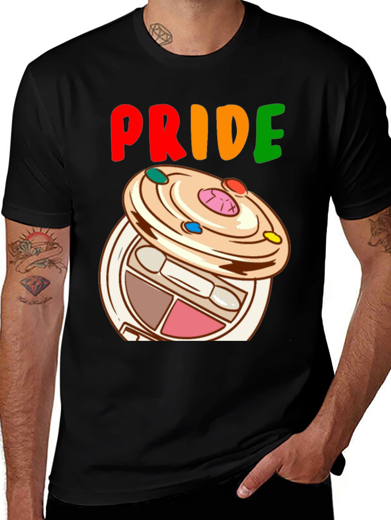 Pride Makeup Palette Graphic Tee