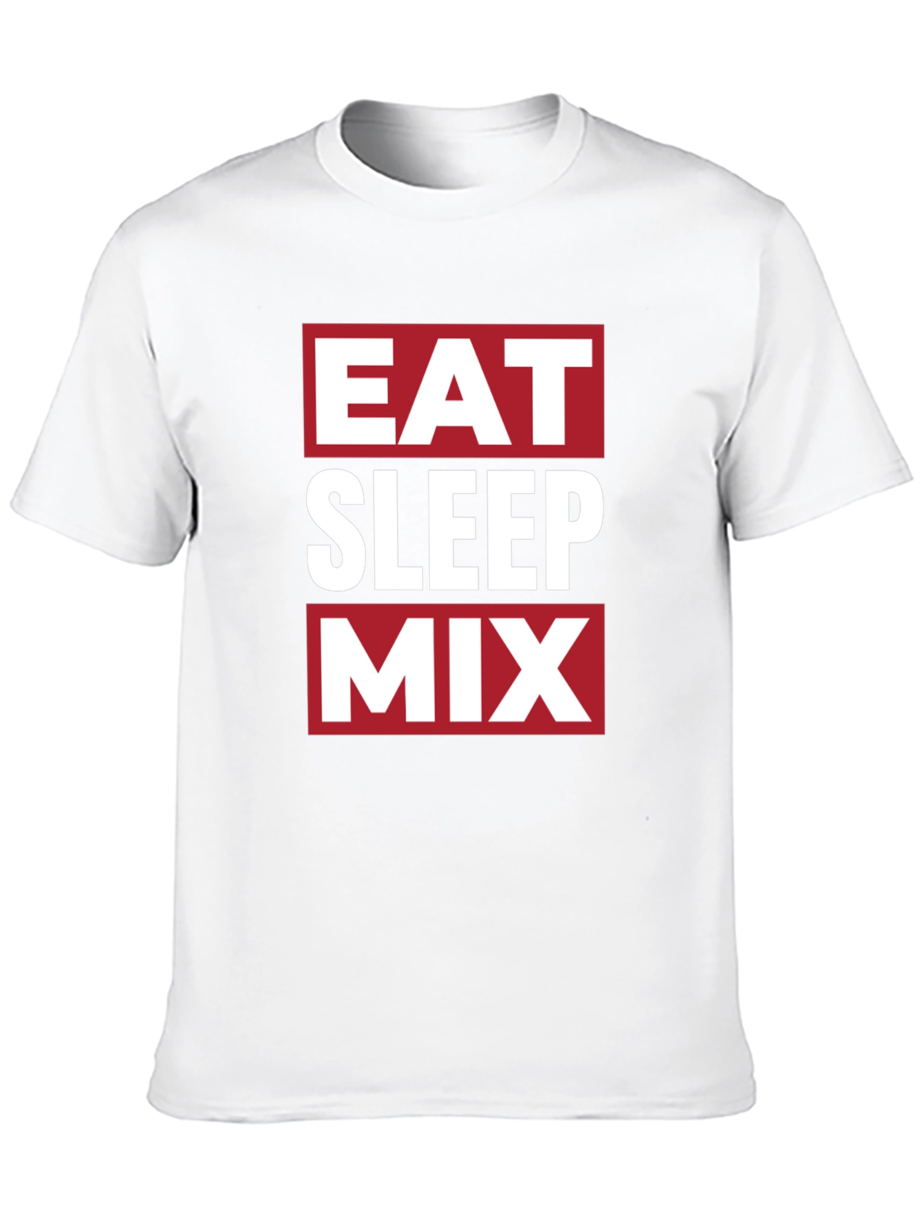 Eat Sleep Mix T-Shirt - DJ Producer Music Tee