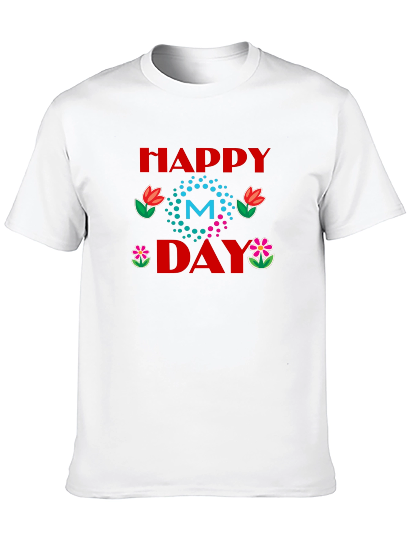 Happy Mothers Day Graphic Tee -  Soft Cotton Blend