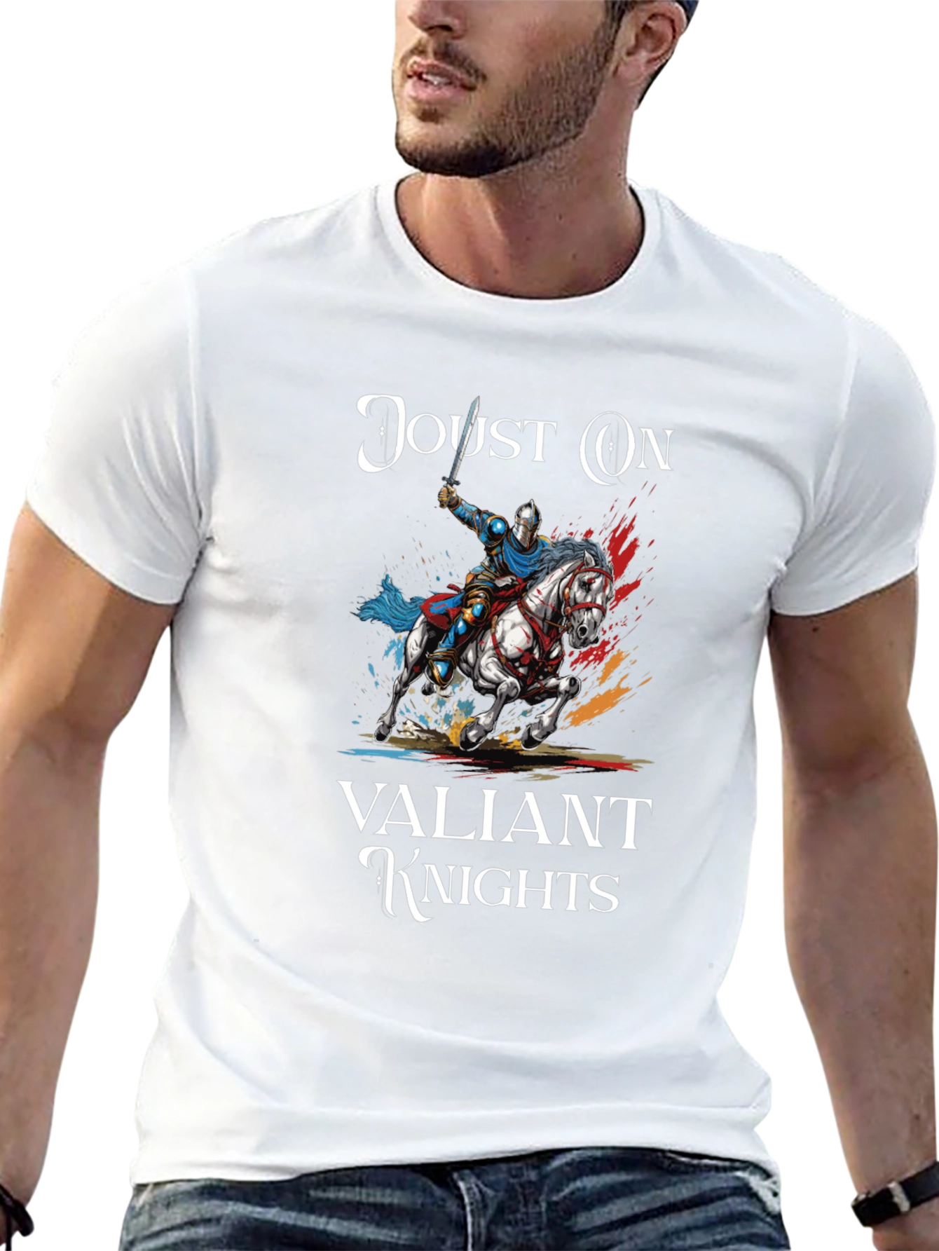 Joust On Valiant Knights Graphic T-Shirt