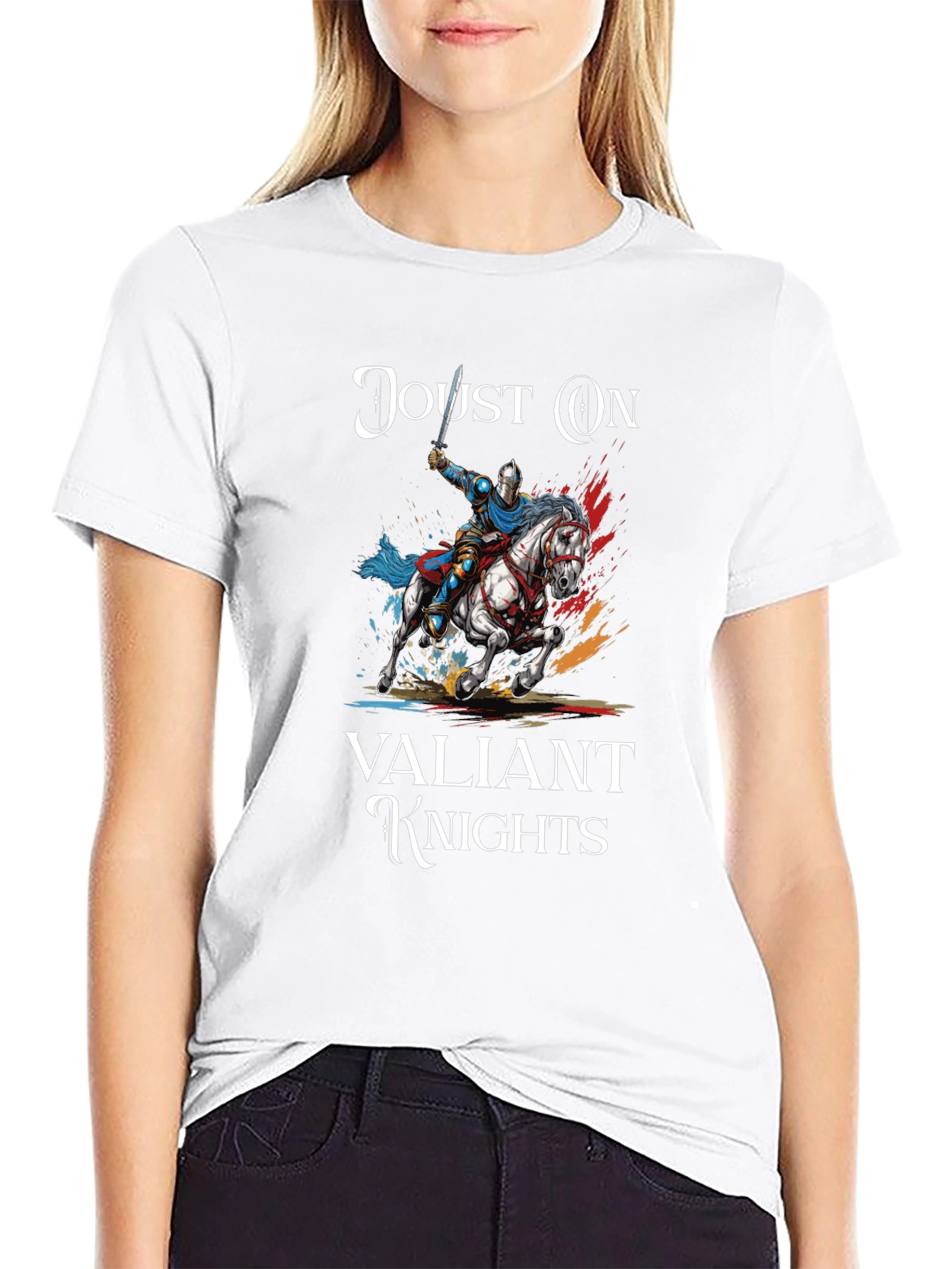 Joust On Valiant Knights Graphic T-Shirt