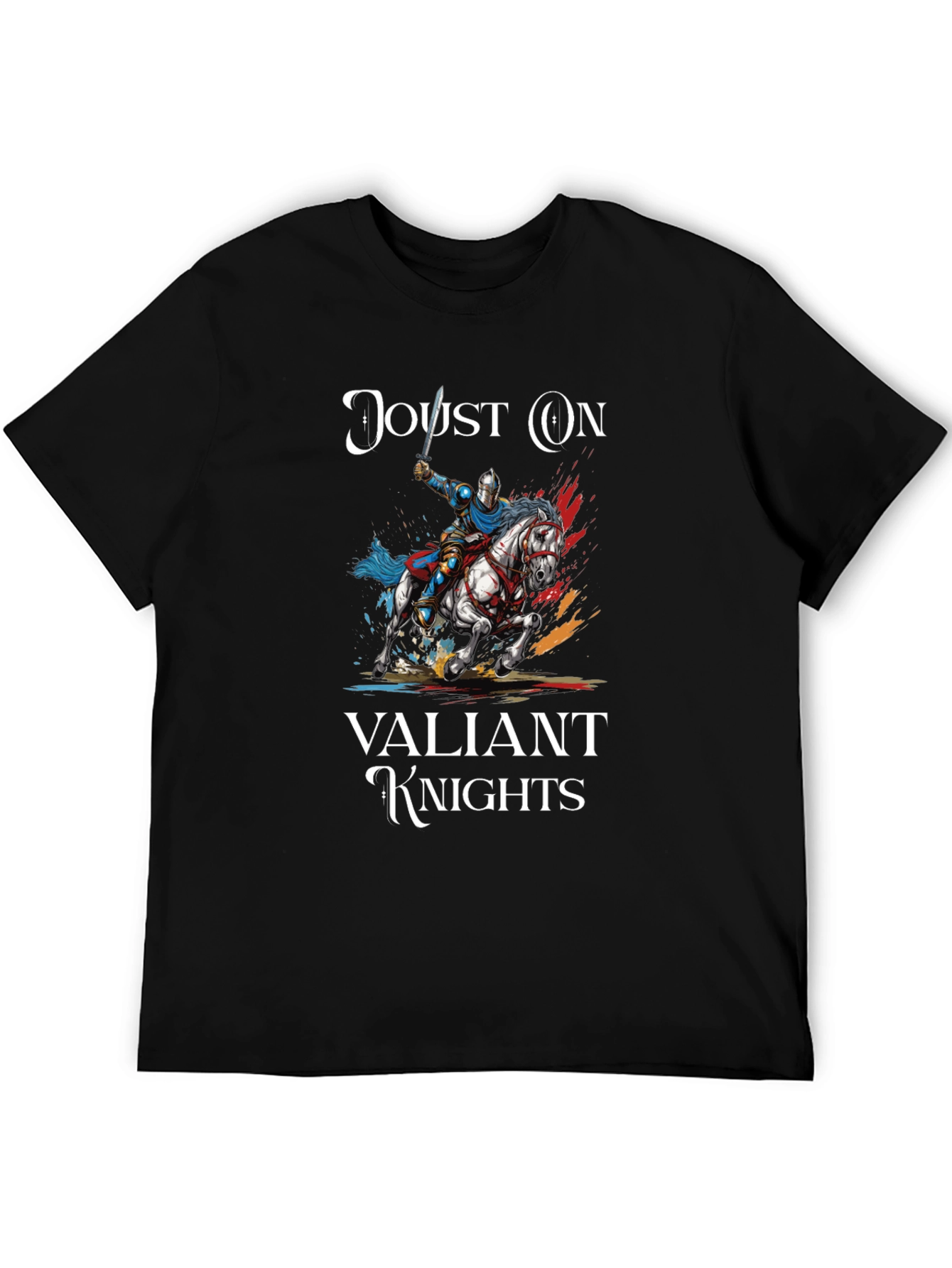 Joust On Valiant Knights Graphic T-Shirt