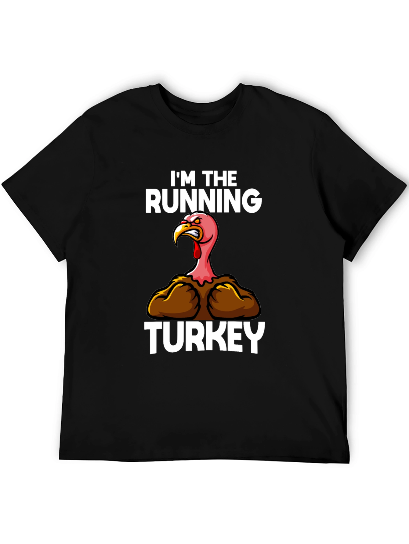 Im The Running Turkey Graphic T-Shirt