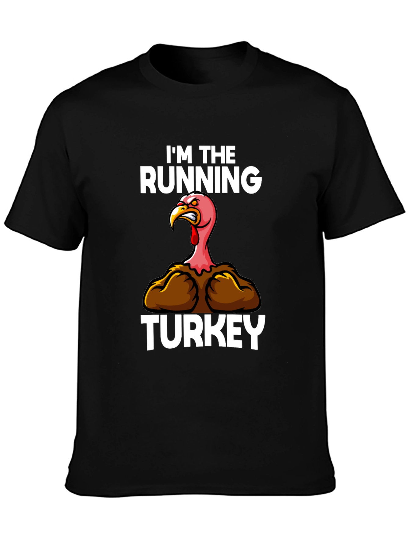 Im The Running Turkey Graphic T-Shirt