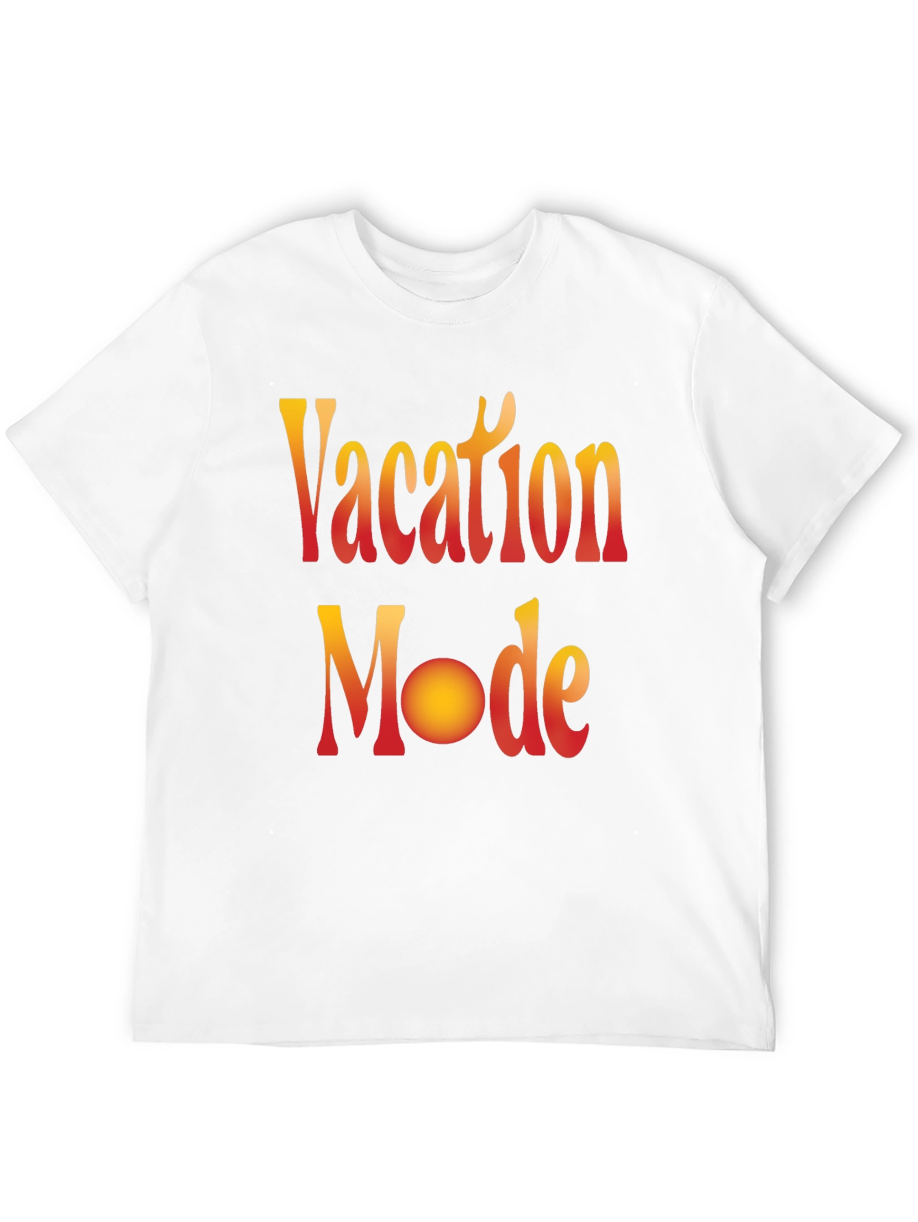 Vacation Mode Graphic Tee - Black