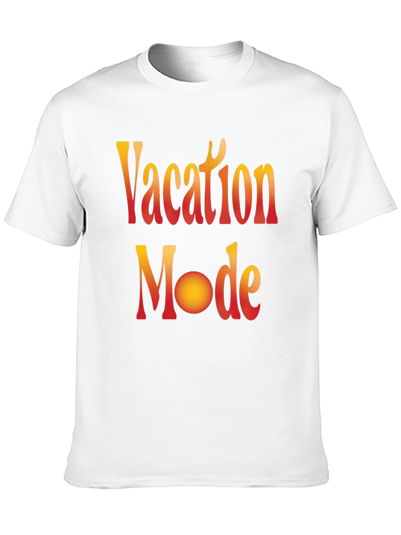 Vacation Mode Graphic Tee - Black