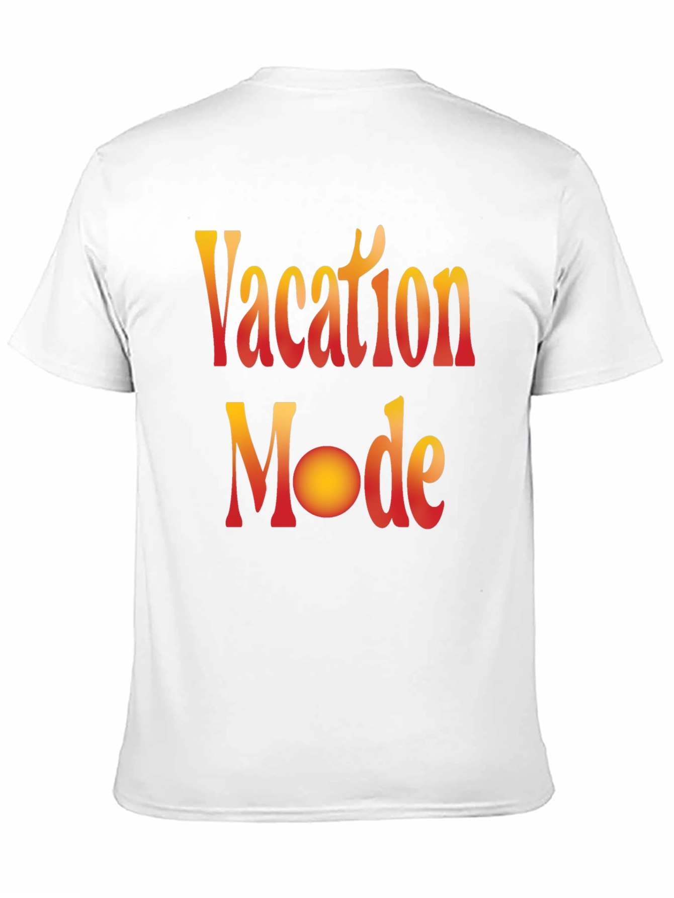 Vacation Mode Graphic Tee - Black