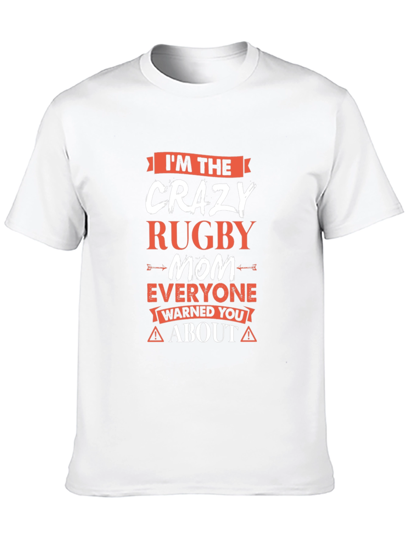 Crazy Rugby Mom T-Shirt