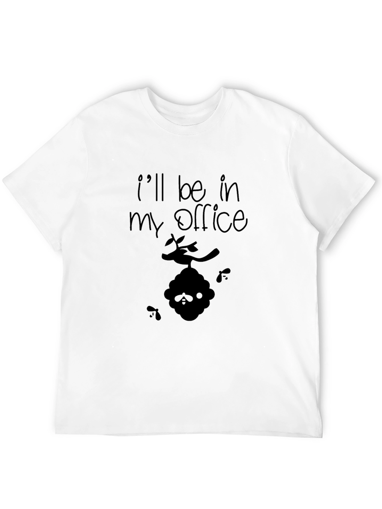 Mens Ill Be In My Office Beehive Graphic T-Shirt