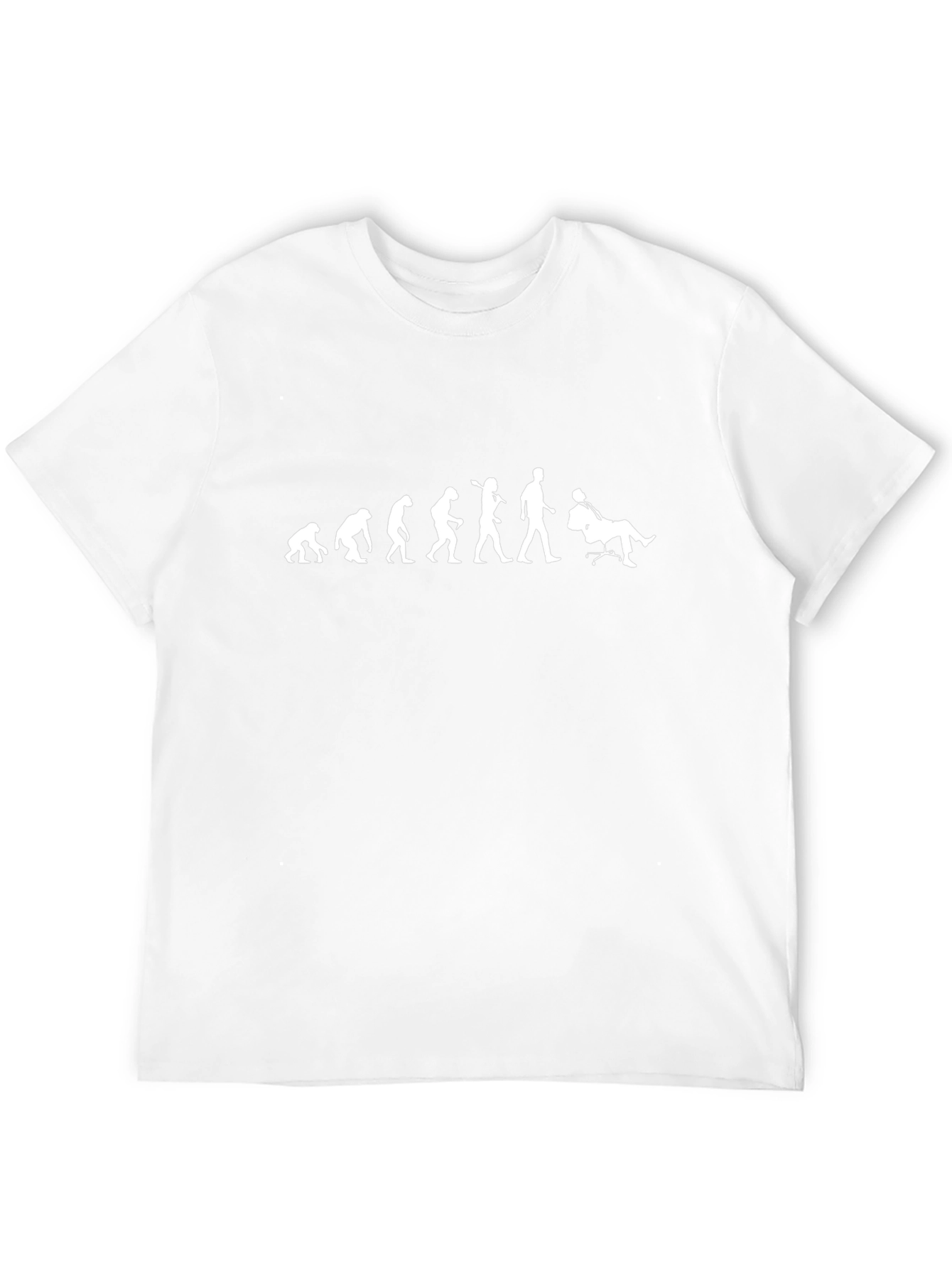 Evolution of Man T-Shirt - Black Graphic Tee