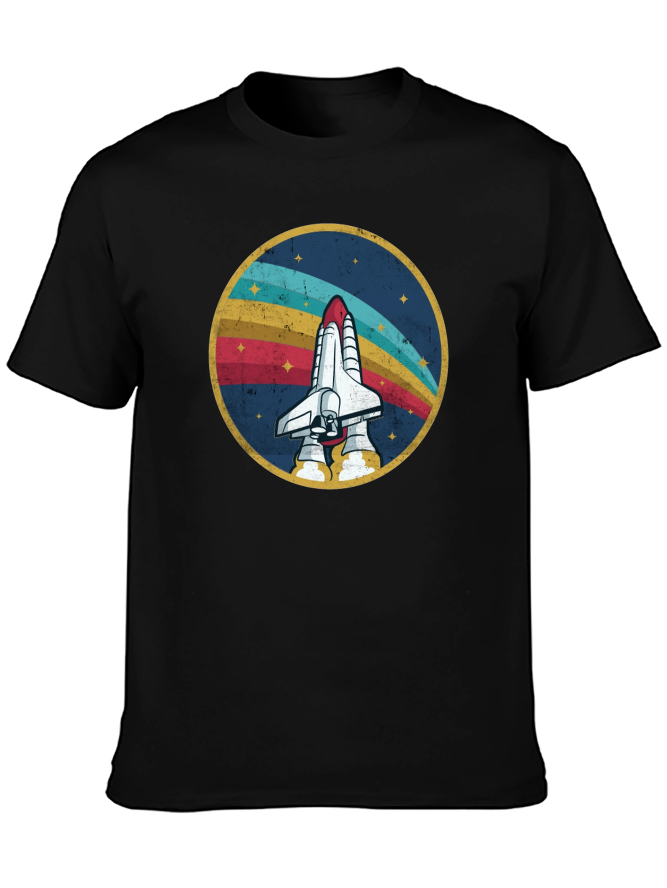 Retro Space Shuttle Graphic Tee