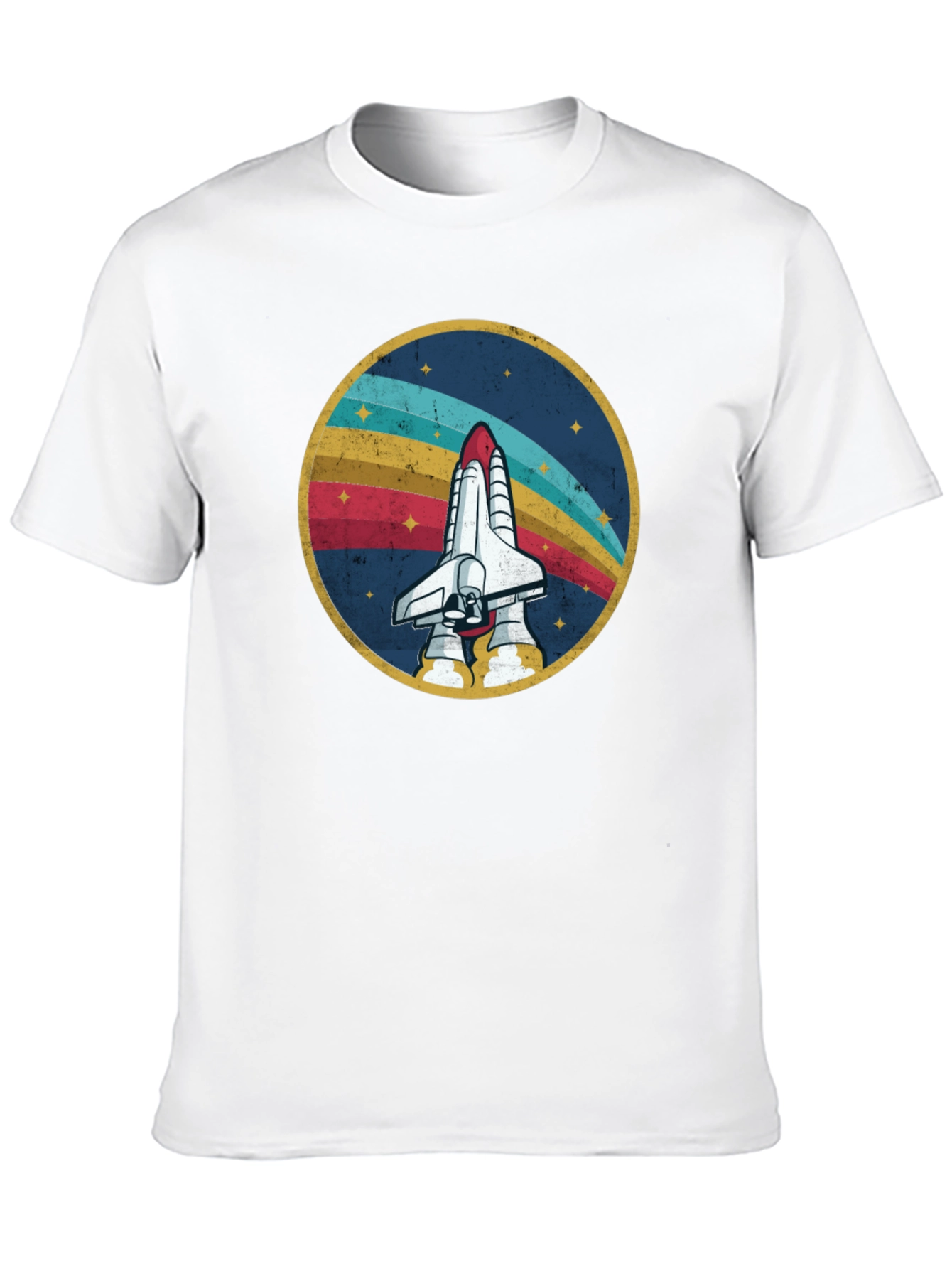 Retro Space Shuttle Graphic Tee