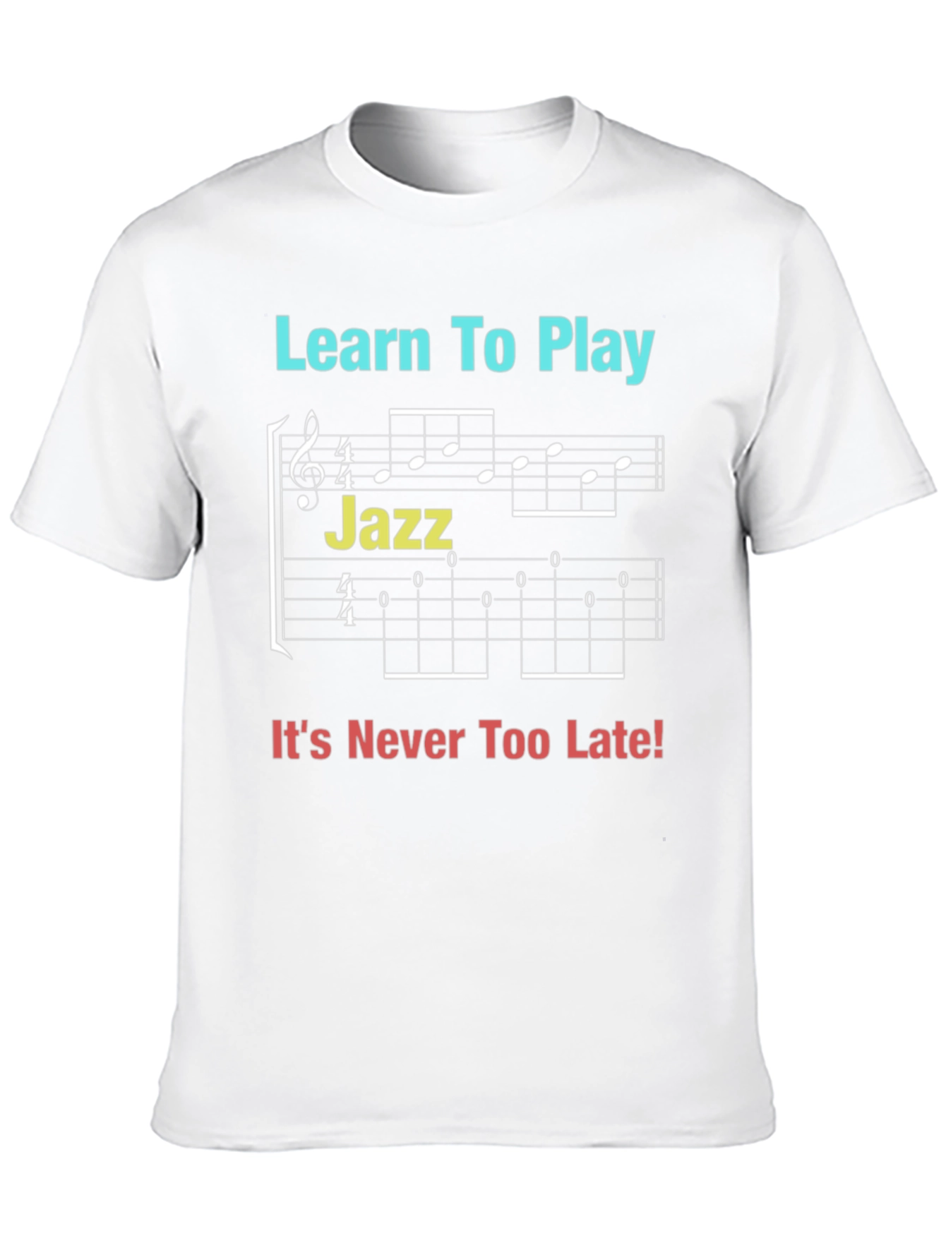 Learn to Play Jazz Black T-Shirt
