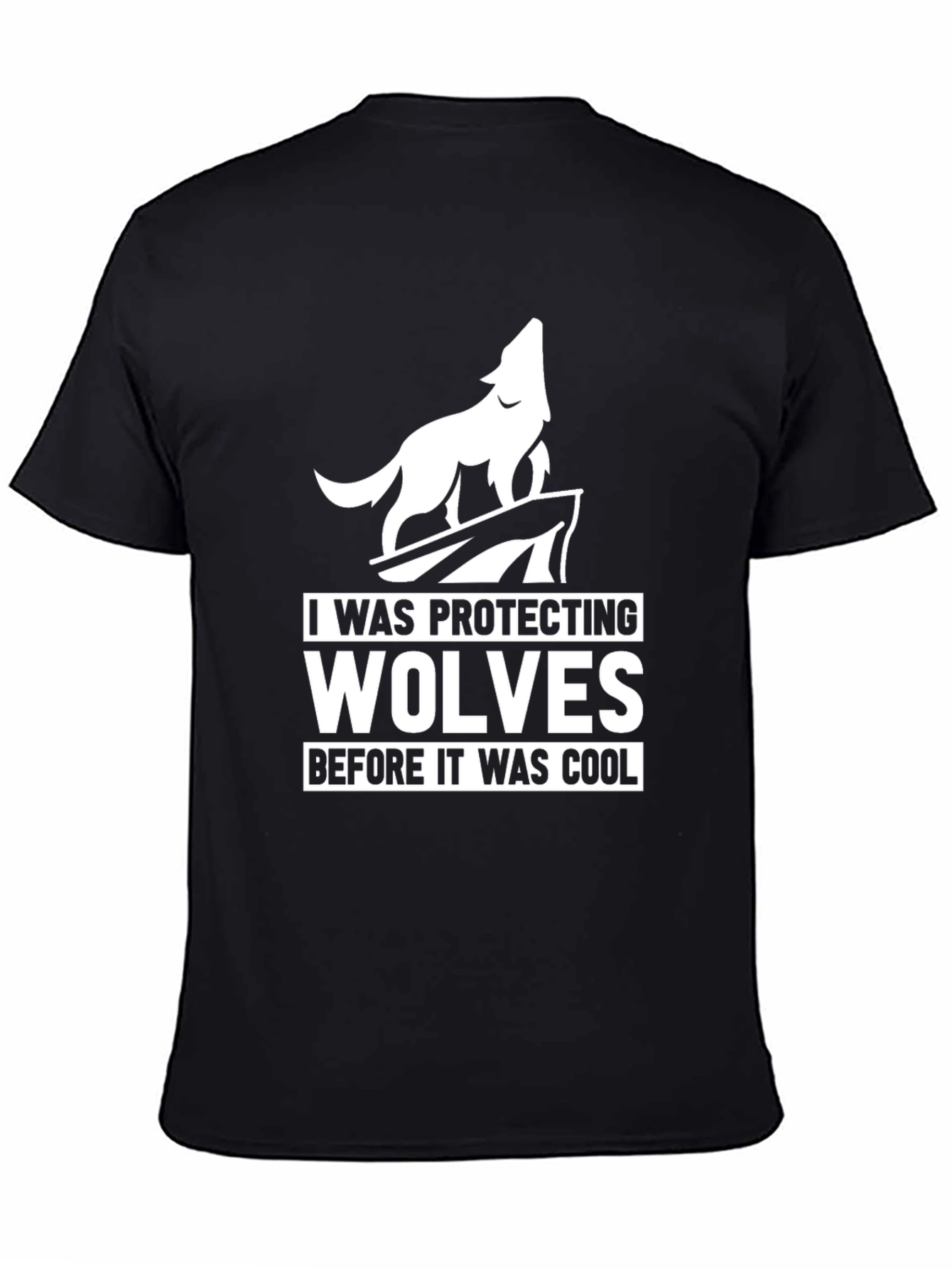 Wolf Protection T-Shirt - Cool Design