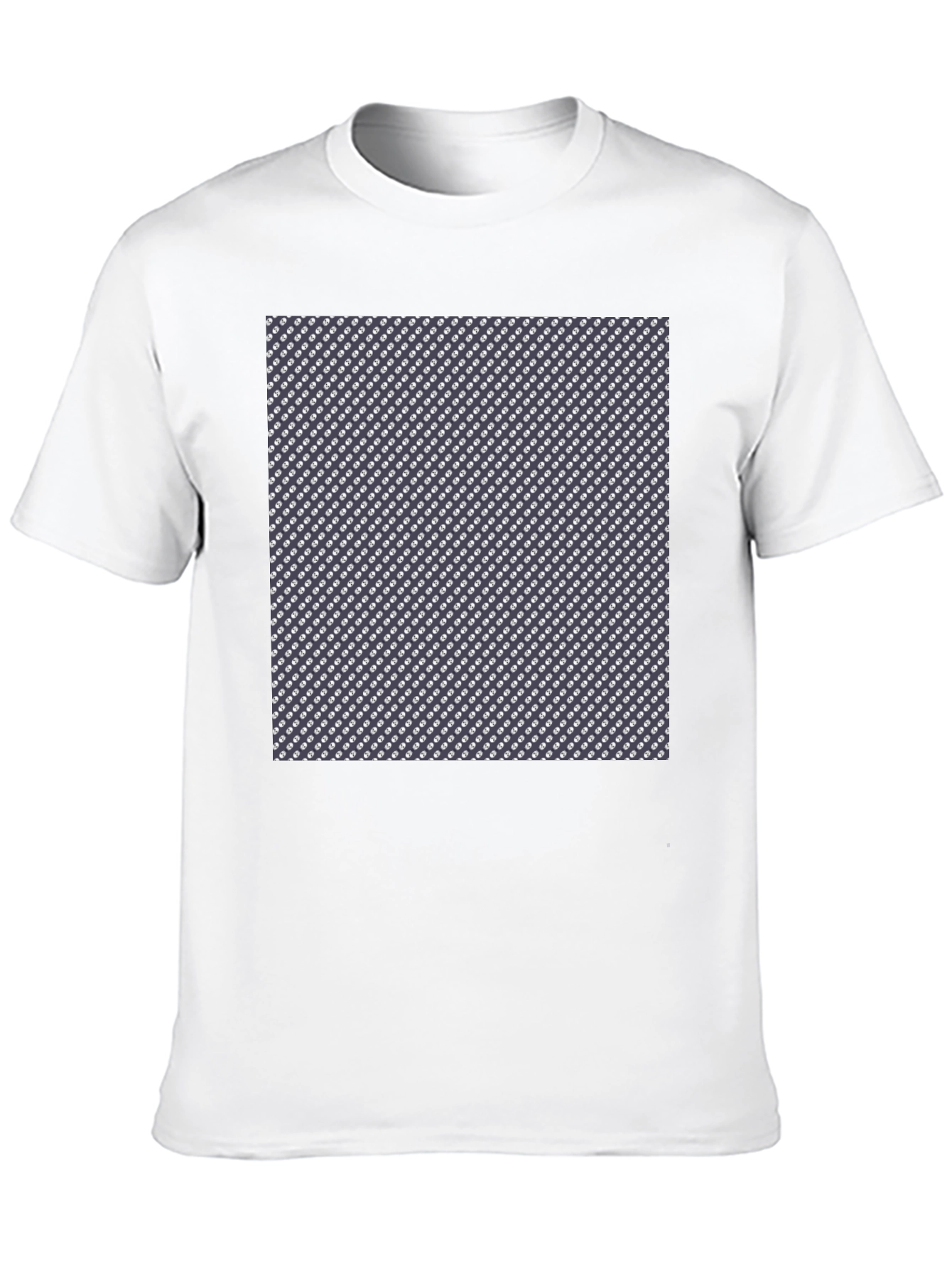 Patterned Black T-Shirt - Stylish Casual Wear