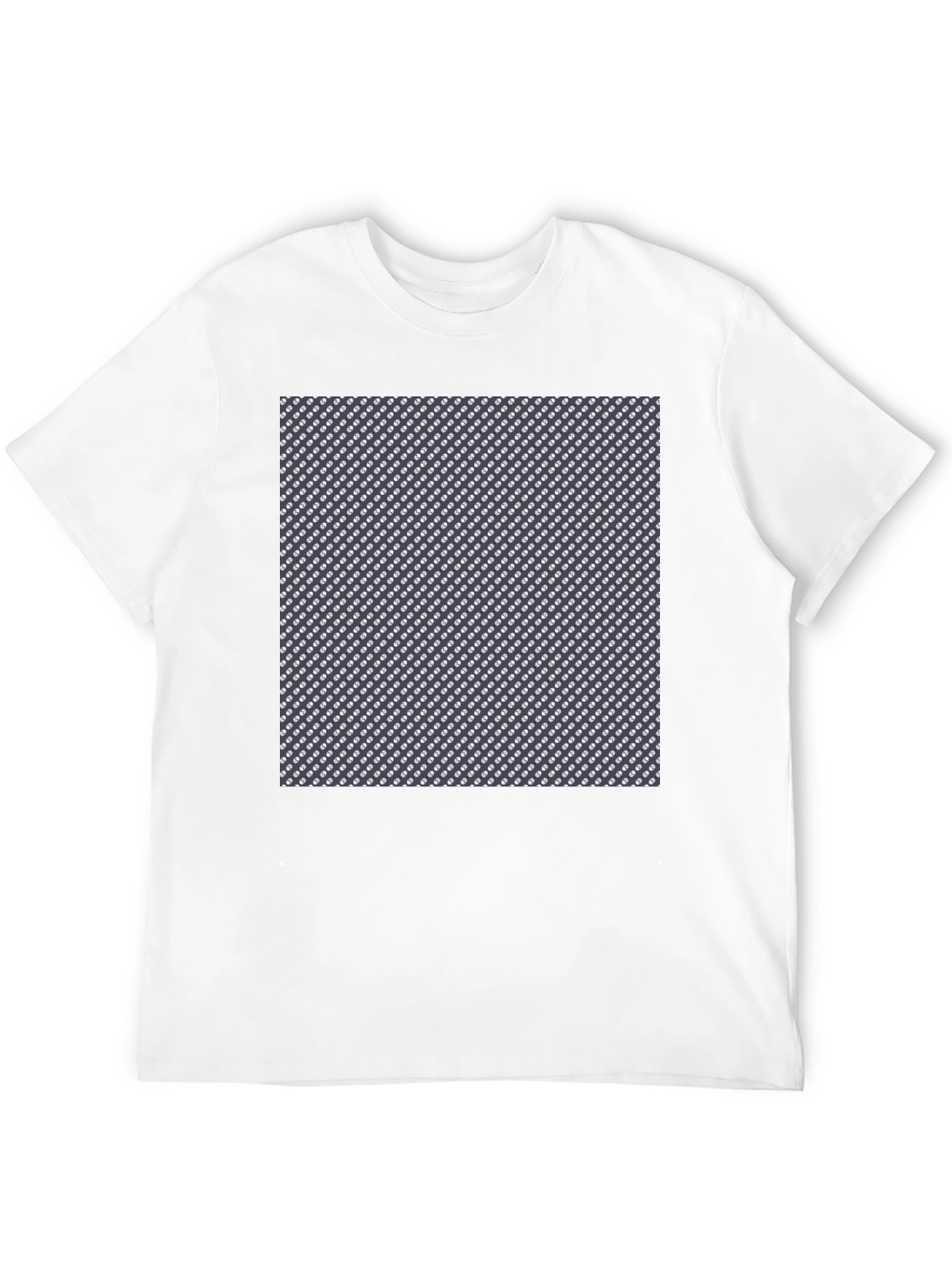 Patterned Black T-Shirt - Stylish Casual Wear