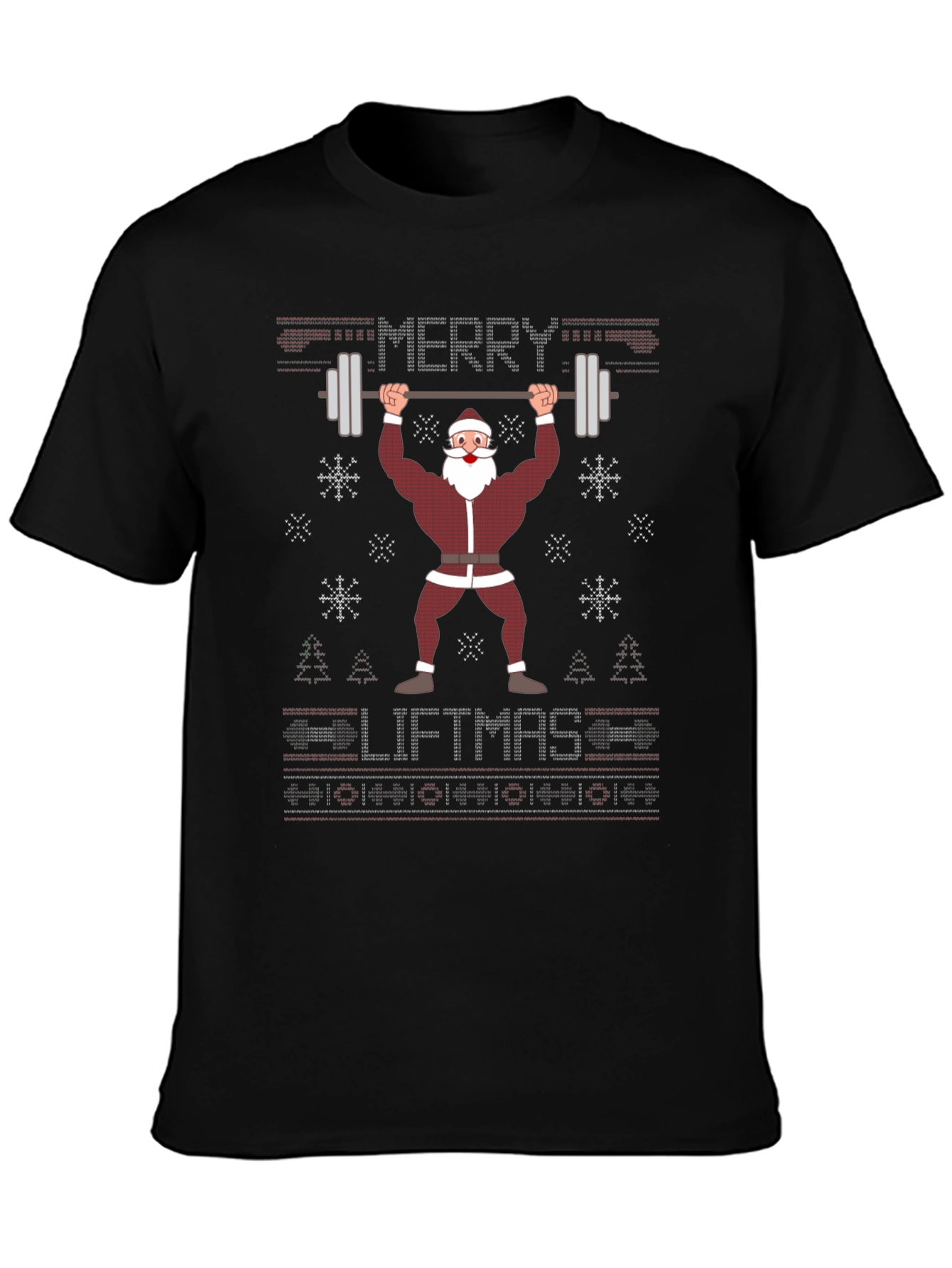 Merry Liftmas Santa Workout T-Shirt
