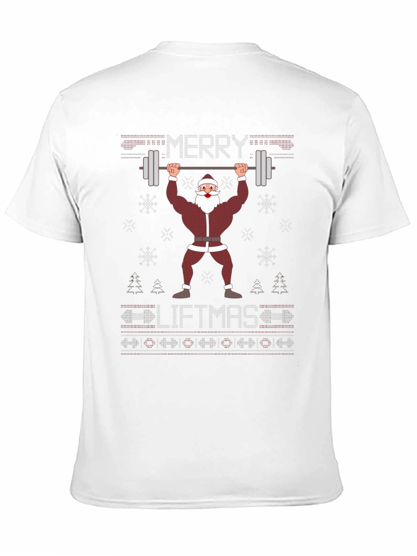 Merry Liftmas Santa Workout T-Shirt
