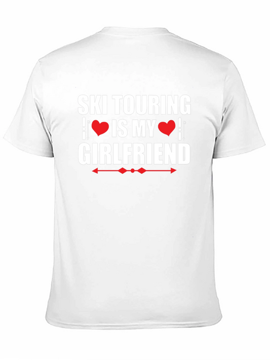 Ski Touring is My Girlfriend Graphic Tee