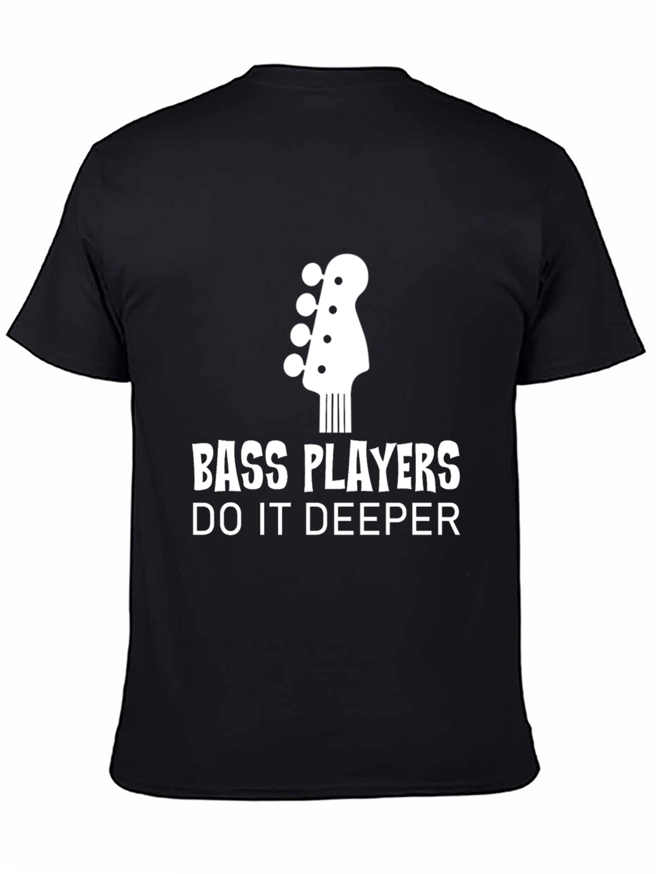 Bass Players Do It Deeper Graphic Tee
