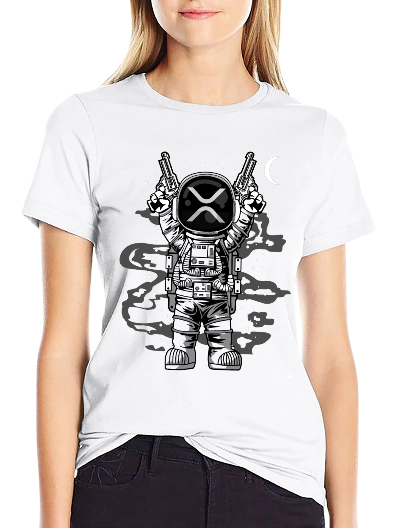 Astronaut XRP Crypto T-Shirt