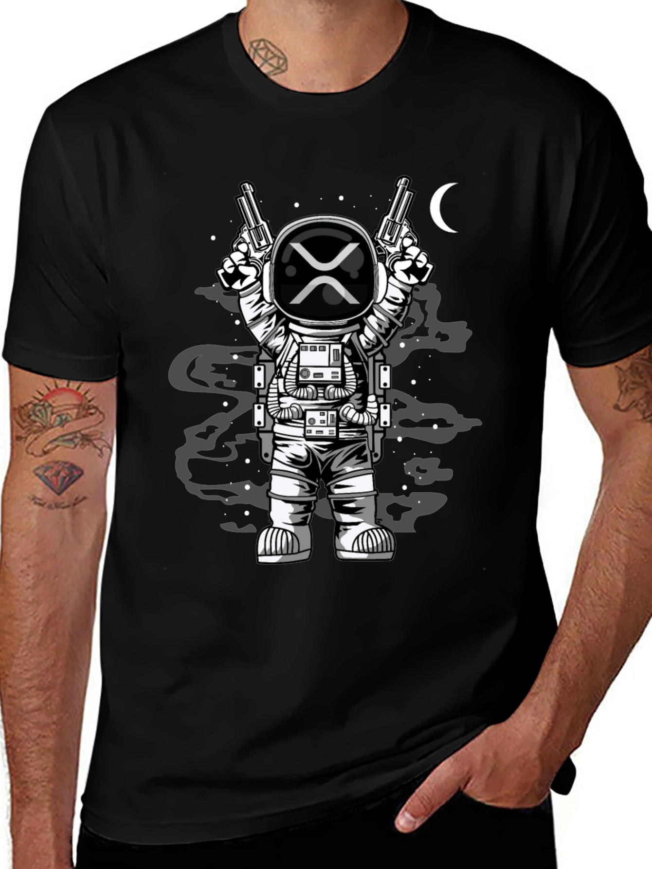 Astronaut XRP Crypto T-Shirt