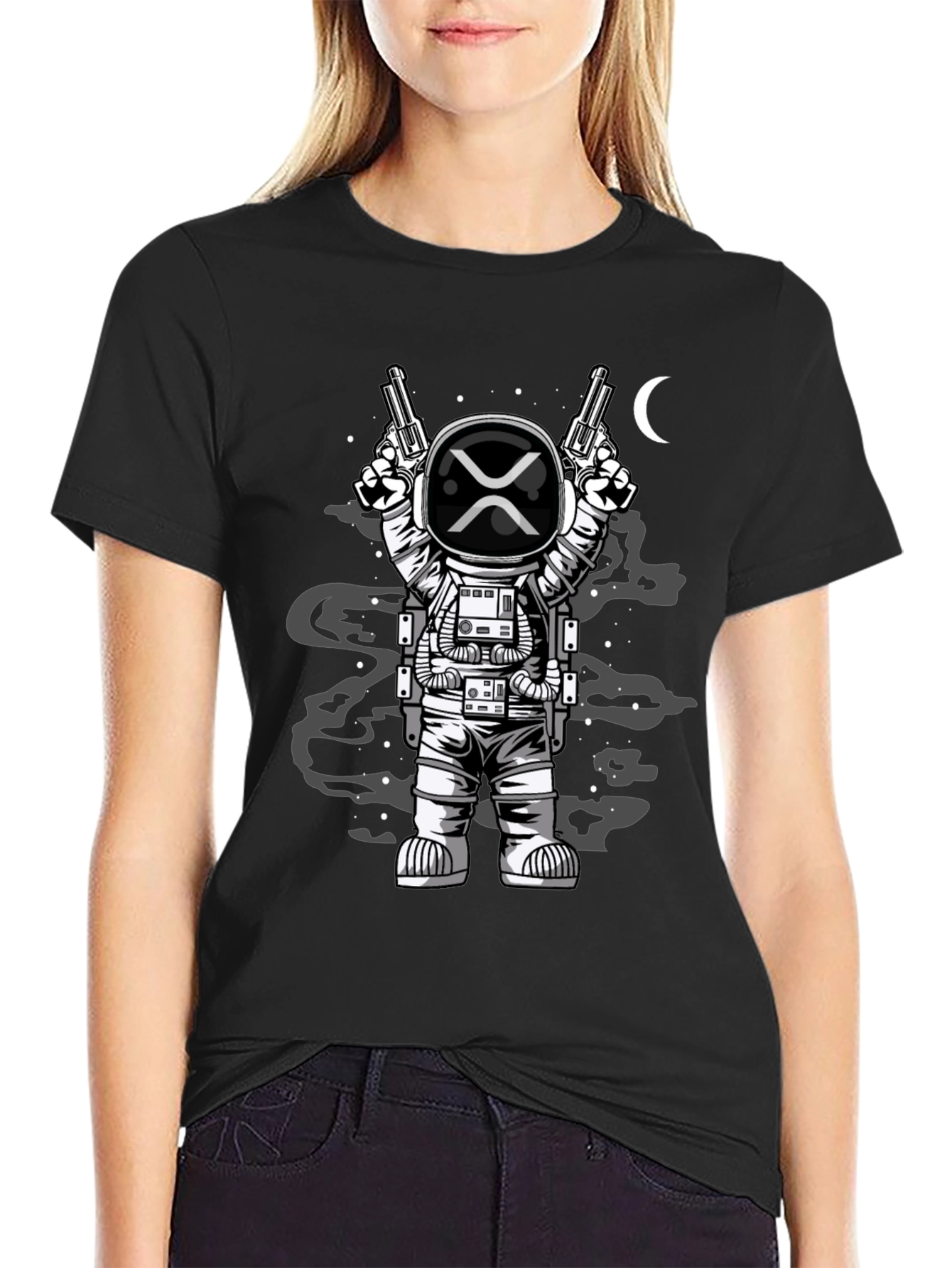 Astronaut XRP Crypto T-Shirt