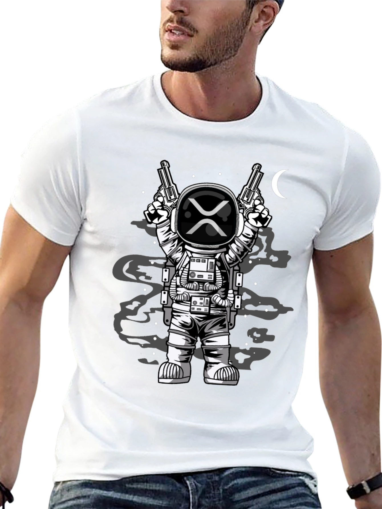 Astronaut XRP Crypto T-Shirt